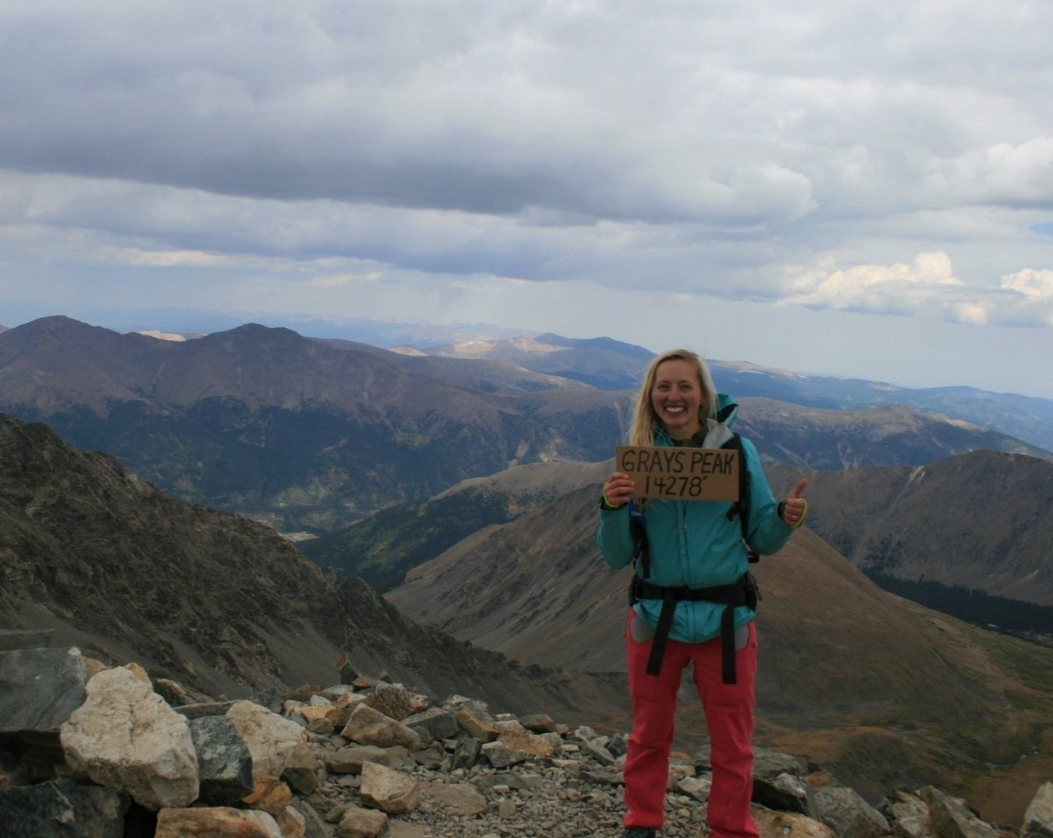 I had the absolute blessing of being able to complete Gray's and Torrey's peak in Colorado in one day! So thankful to God for His goodness.