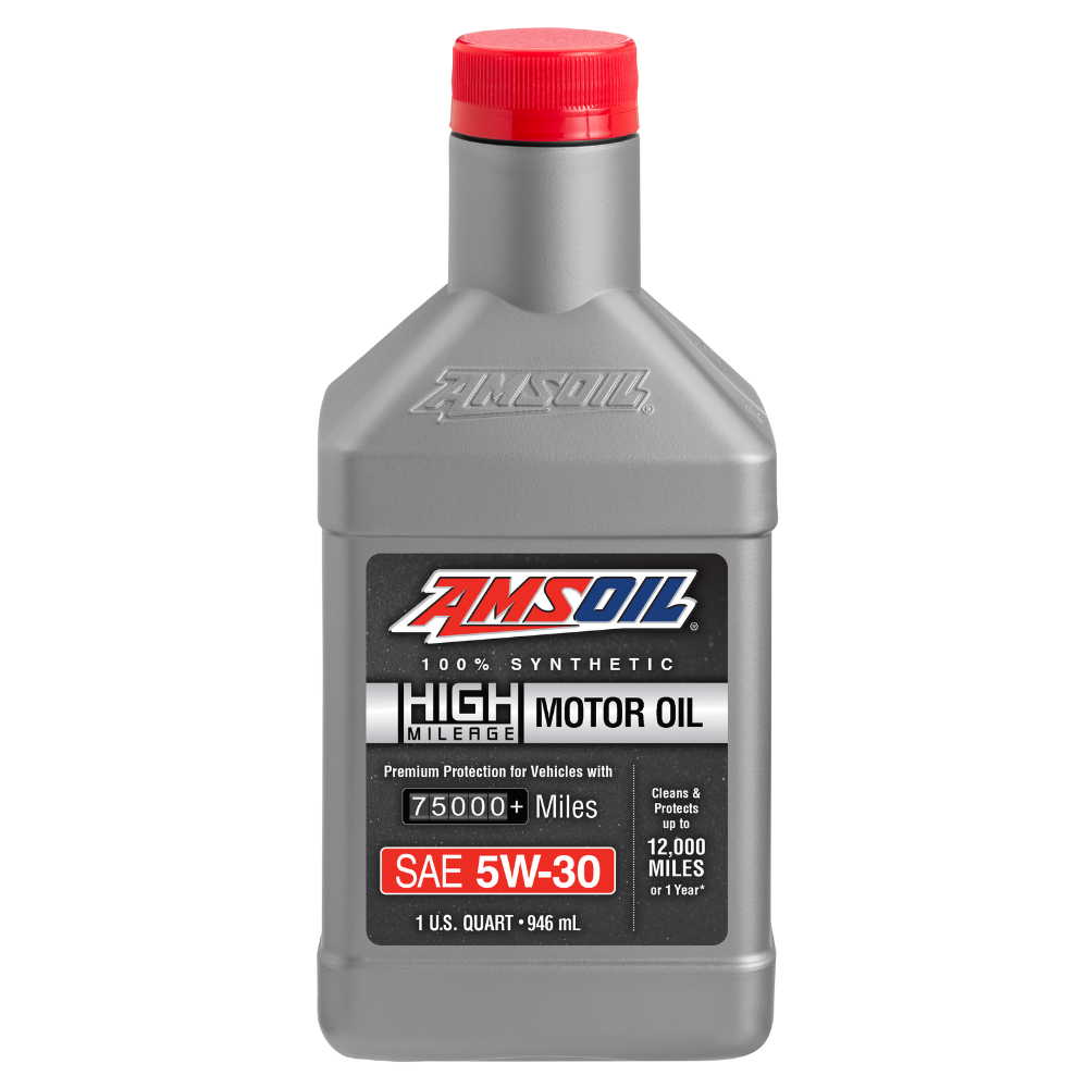 AMSOIL High-Mileage 5W-30 100% Synthetic Motor Oil