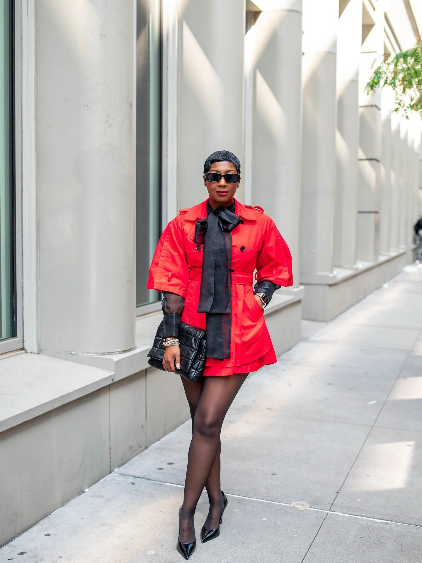 Is it me or does being delusional = having faith? 

Jacket: OLD @bcbgmaxazria 
Top: OLD @zara 
Hosiery: @haneshosiery 
Bag: OLD @zara 
Shoes: @stevemadden 

📷: @capturedbyshatimah