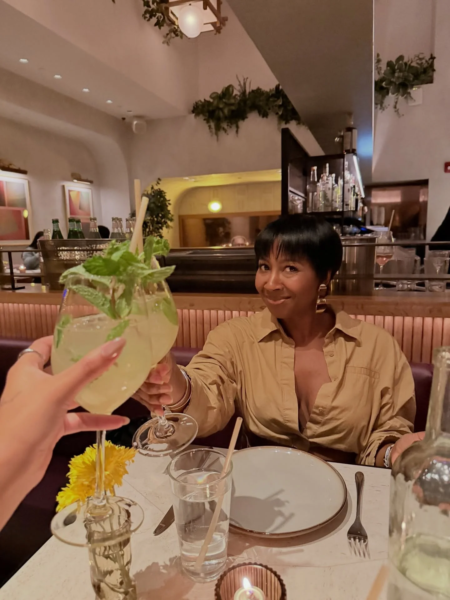 Dinner time at @mesibabk 🥰
Everything was good. 

What We Ate: 
Baby Lettuce Salad 
Octopus 
Shrimp Skewers 
Chicken Skewers 
Rice 

Would recommend. Save this for your next trip to NYC.
New York Restaurants, Brooklyn Restaurants, NYC Influencer