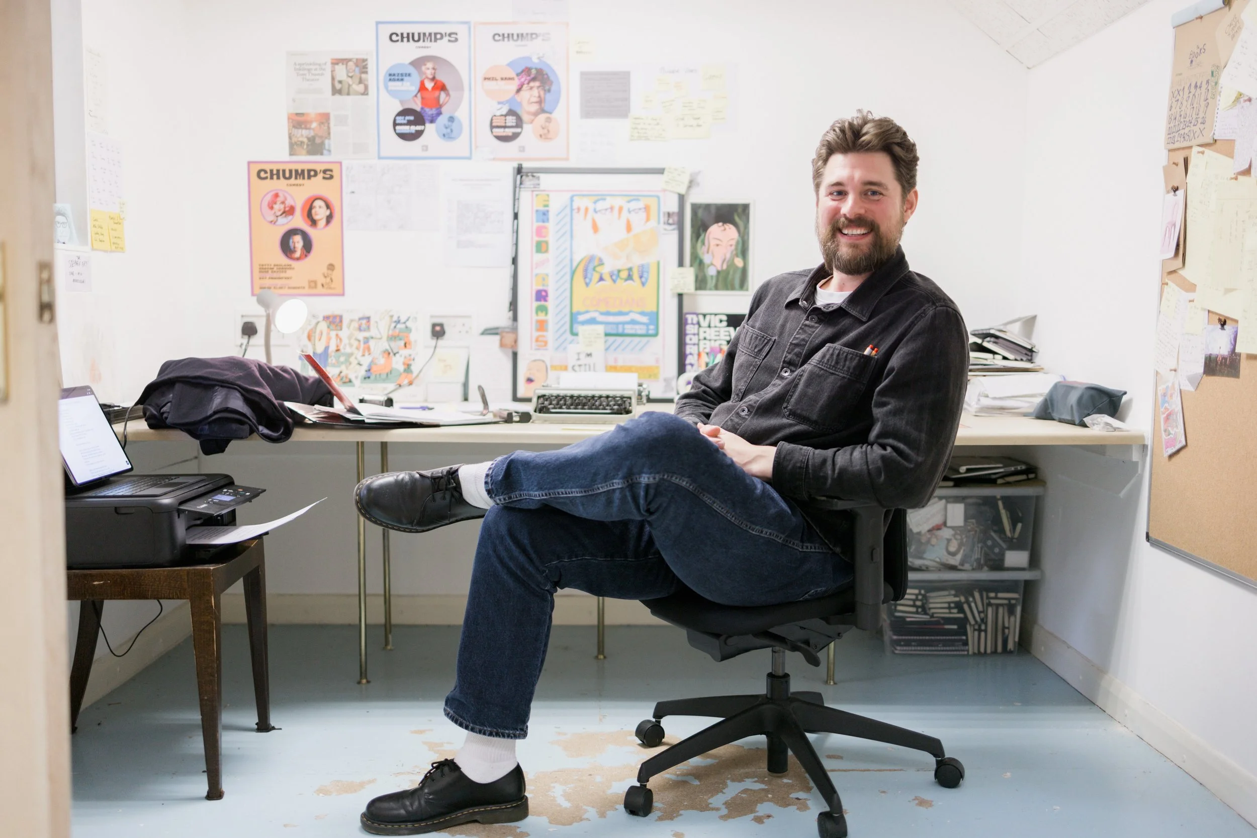 Comedy writer Kit Proudfoot on beating writers block