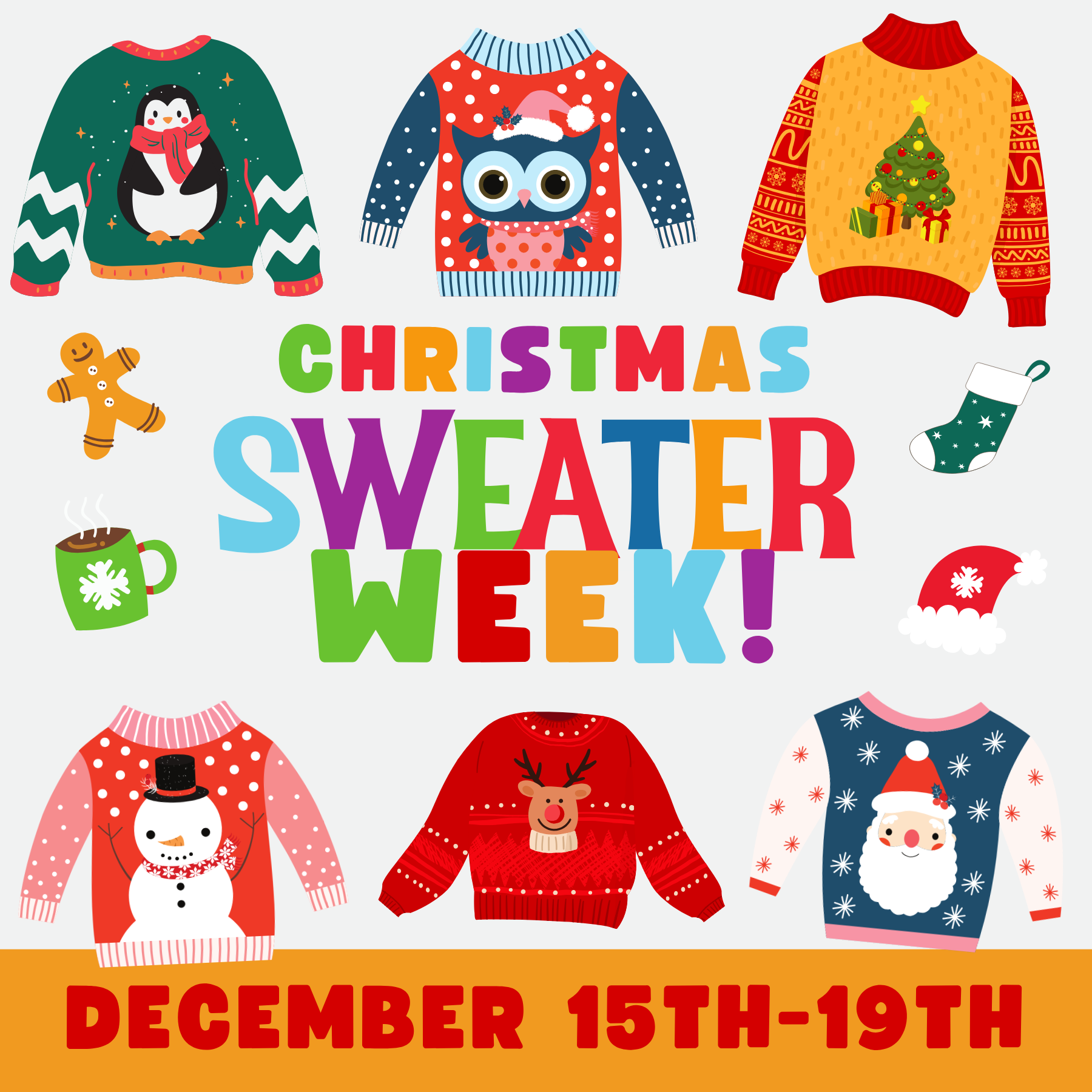 Christmas Sweater Week
