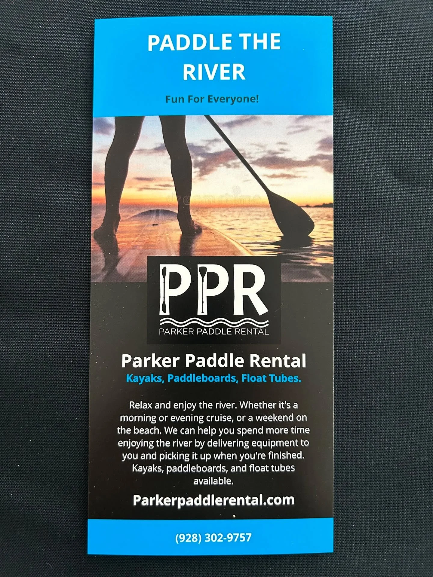 It's a paddle time of year. Check out our website and give us a call to start having fun! #parkerpaddlerental #funinthesun☀️