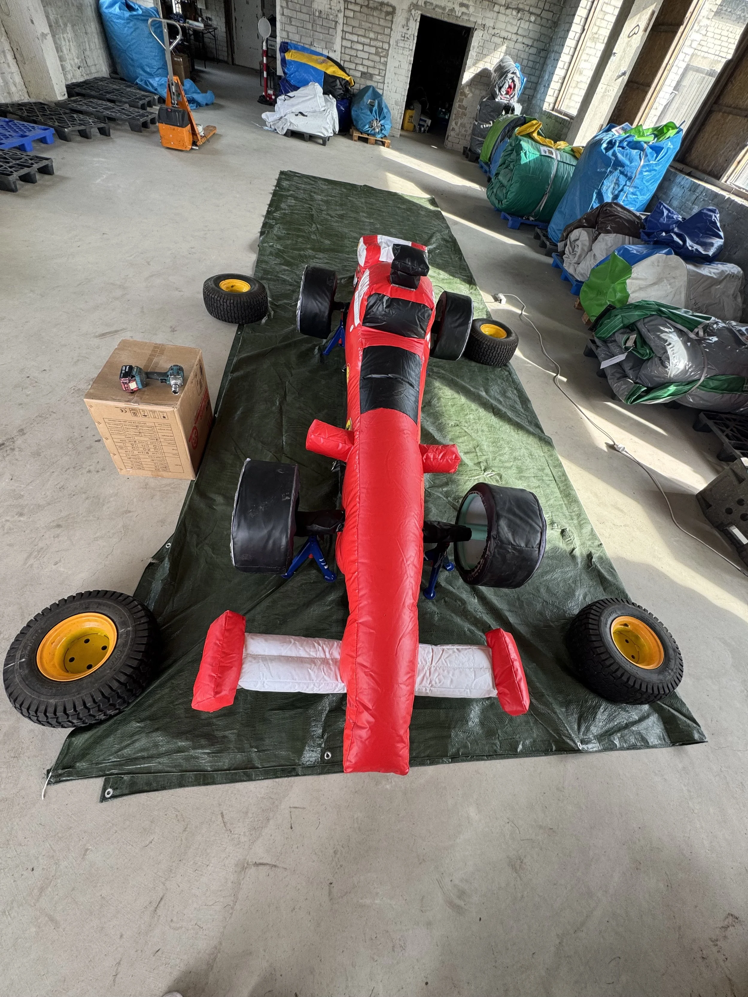 F1 rehvivõistlus atraktsioon | Kiirus- ja osavusmäng üritustele