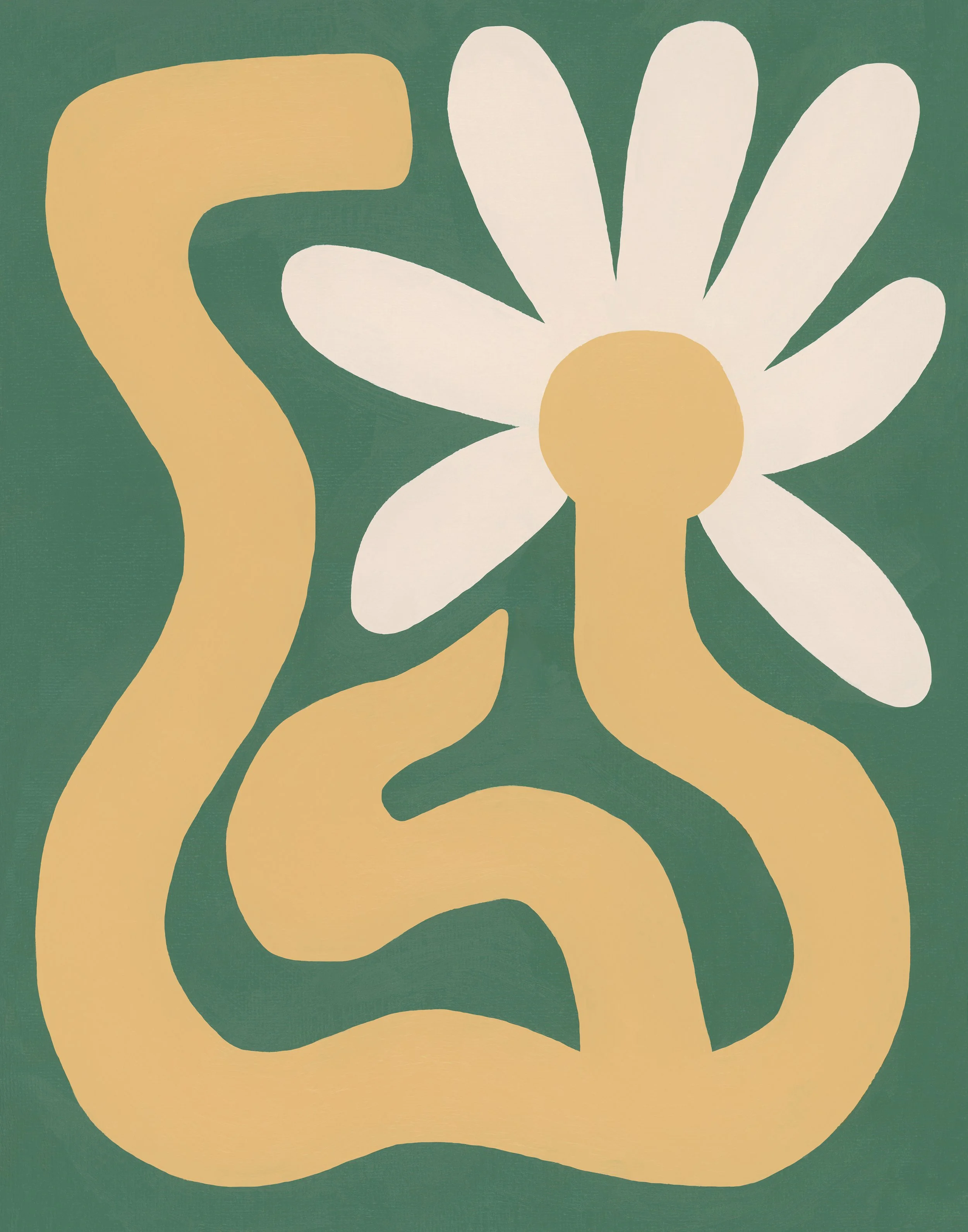 Birth Month Flower April Daisy- Limited edition print