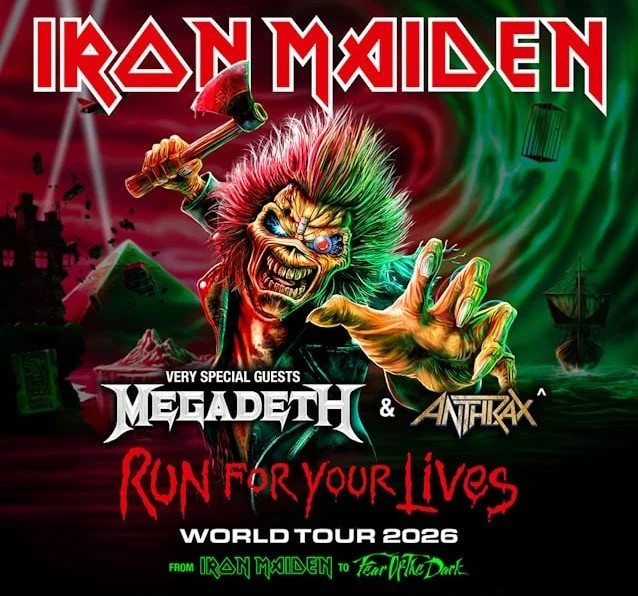 Iron Maiden / Megadeth / Anthrax (Select Dates)