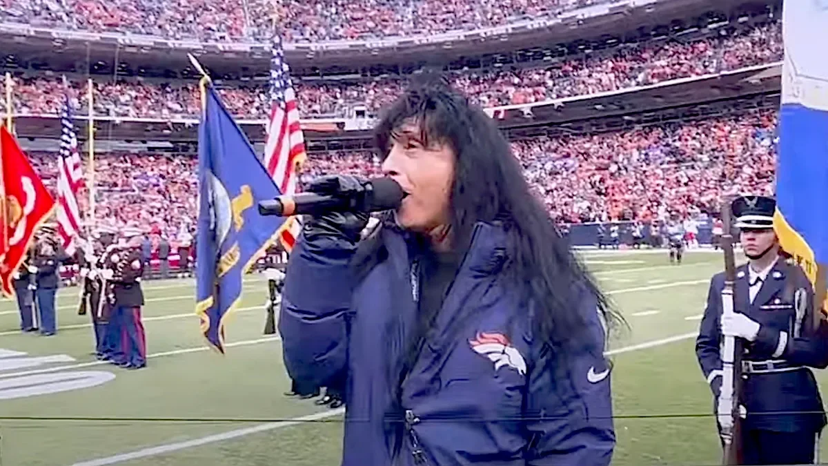 Joey Sings The National Anthem