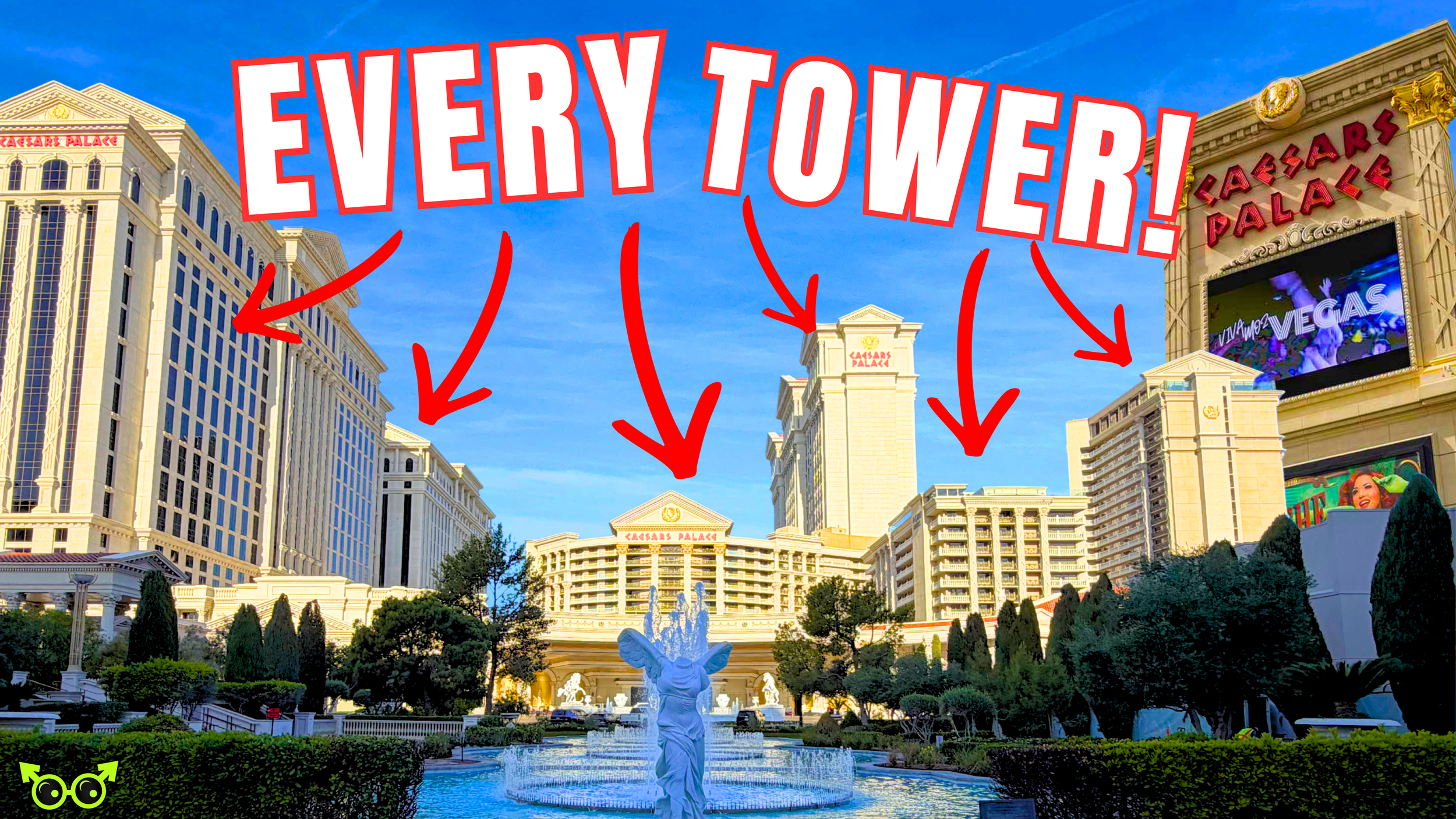 The Ultimate Caesars Palace Las Vegas Tower Guide (We Stayed in ALL 6 Towers)