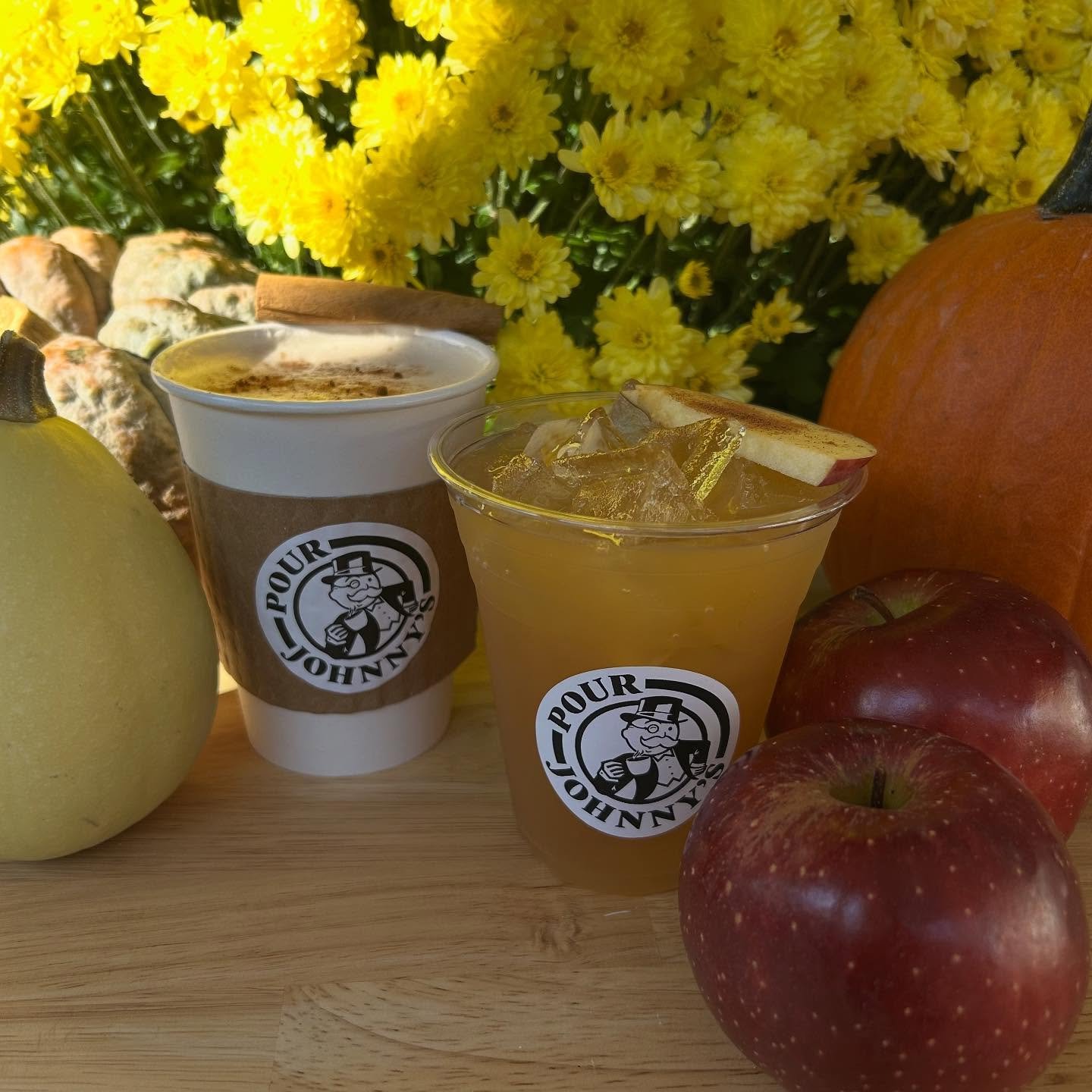 Come enjoy some of the flavors of fall.  Cinnamon Spice Chai Latte, fresh-pressed local apple cider with a pumpkin cookie from @jonesycakes.  Conveniently located on Route 88 in Castle Shannon and open daily:  Monday - Friday 6 am - 2 pm;  Saturday 8