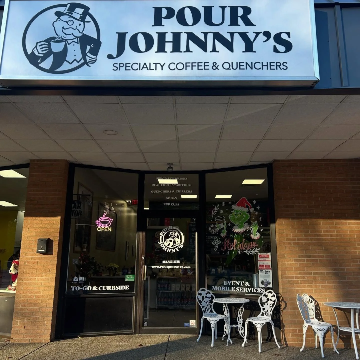 On @small_business_saturday_ @pourjohnnys wishes to espresso thanks for our customers and all the small businesses that allow us to keep grinding and do what we do.  So cheers, thank you to everyone and happy holidays. (please check out the folks we 