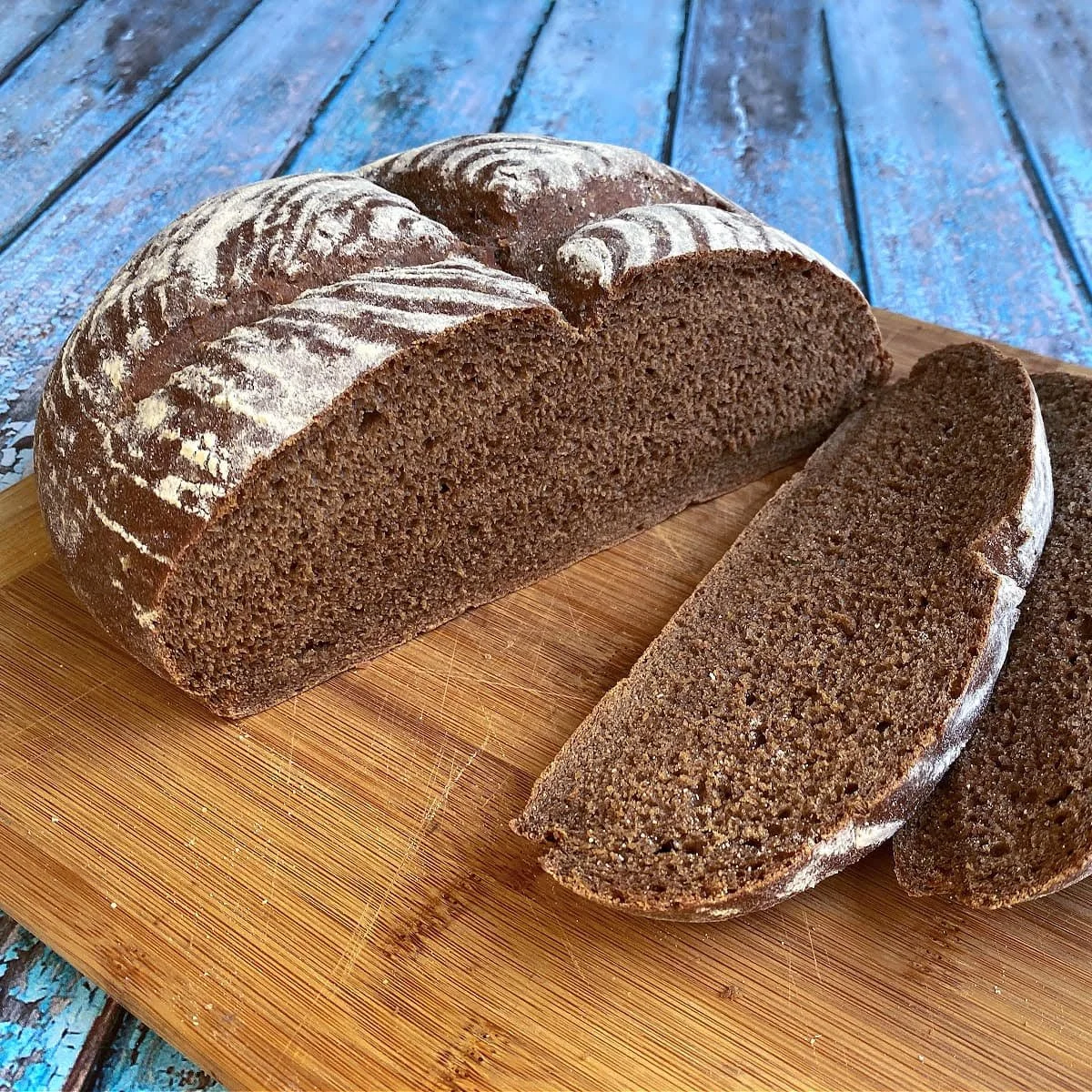 Bavarian Sourdough Rye Loaf