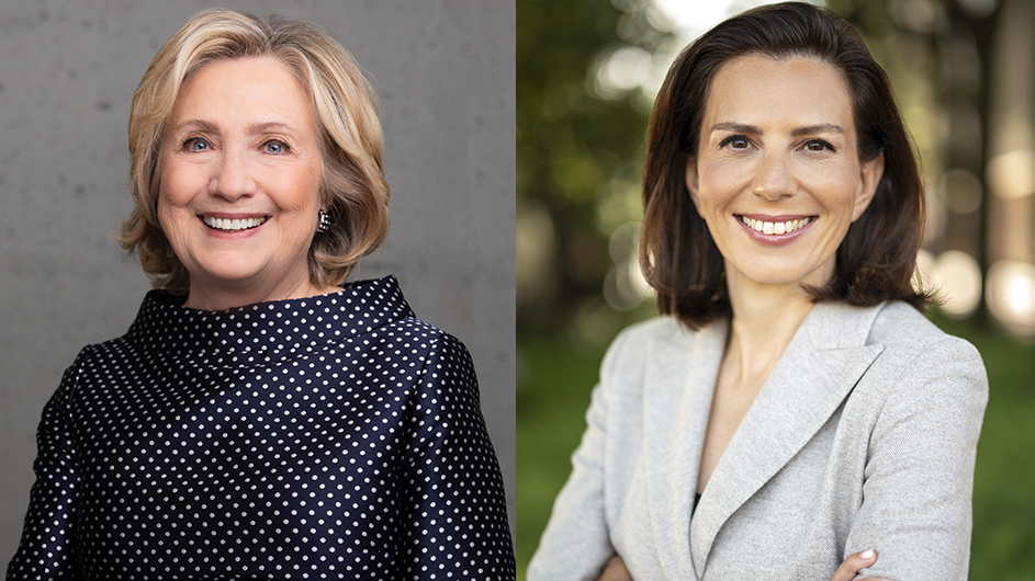 Hillary Clinton, left, and Keren Yarhi-Milo, right.