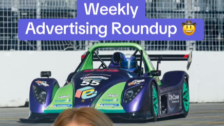 The Digital Chadvertising Race Car Takes Over the 2025 Honda Indy