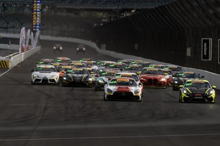 Barbadian-Canadian Prospect Cayden Goodridge Makes His Pirelli GT4 America at Indianapolis 