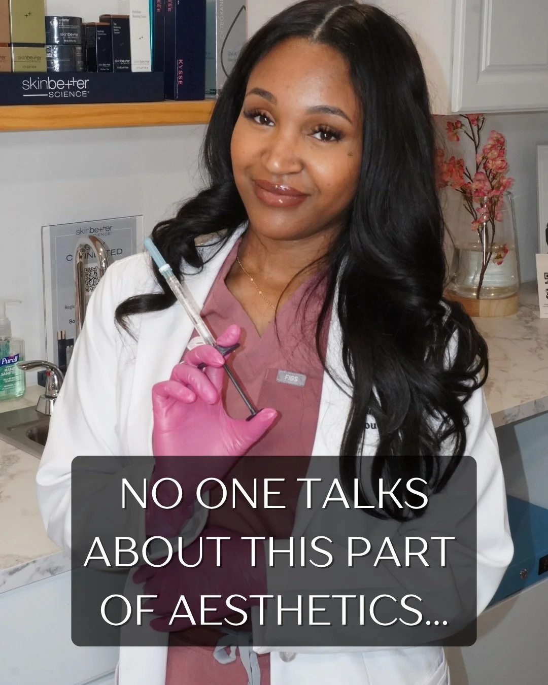I think one of the biggest things this industry taught me is how common our insecurities actually are.

I hear the same concerns every day, under eyes, smile lines, lips, subtle changes that start to show over time. And for a while, I used to think t