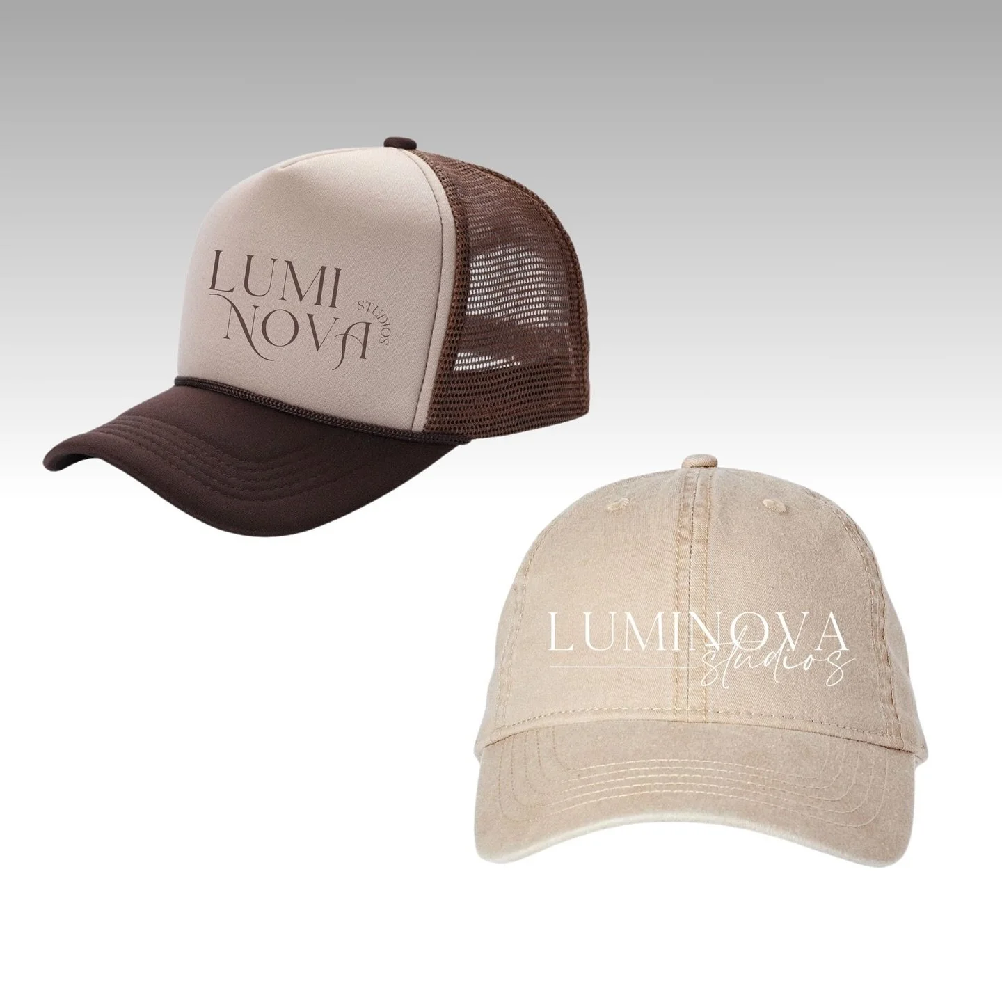 A look at the ✨LUMINOVA✨ merch that will be available for purchase at our grand opening event on September 1st! 🤩

Slide 1: embroidered Luminova hats - $15
Slide 2: puff vinyl comfort color Luminova shirts - $25

There will be limited quantity of th