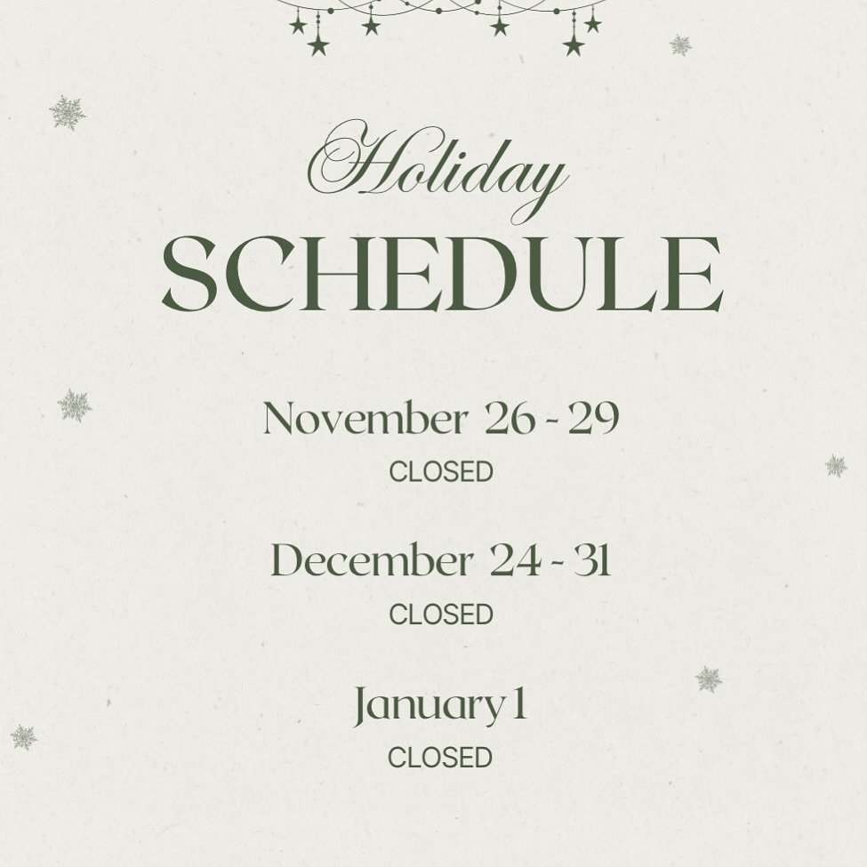 We&rsquo;ll be closed for Thanksgiving, Christmas, and New Year&rsquo;s to allow time for celebrating with loved ones. Wishing you all a joyful holiday season from the Cone 6 family to yours! ❤️🎄✨