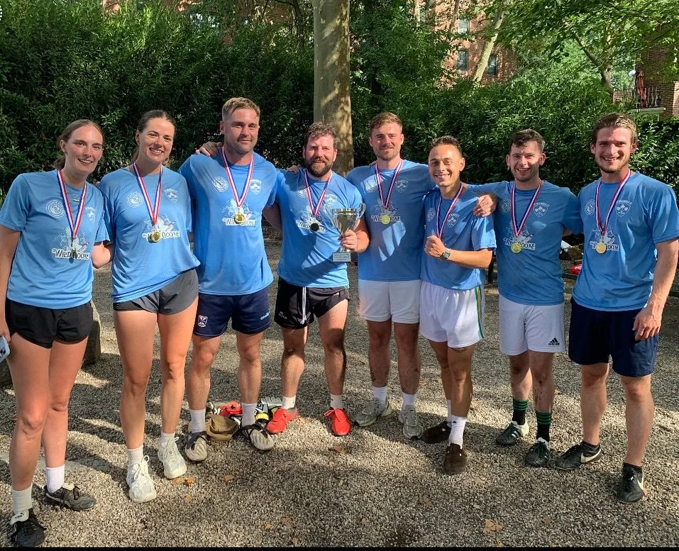 Great day out at the Sunnyside Gardens tournament.

After a few tense last minute contract negotiations and substitutions we managed to take home the Eltin Coleman Cup. 

Thanks to @nyshamrocksc. Mighty day out.