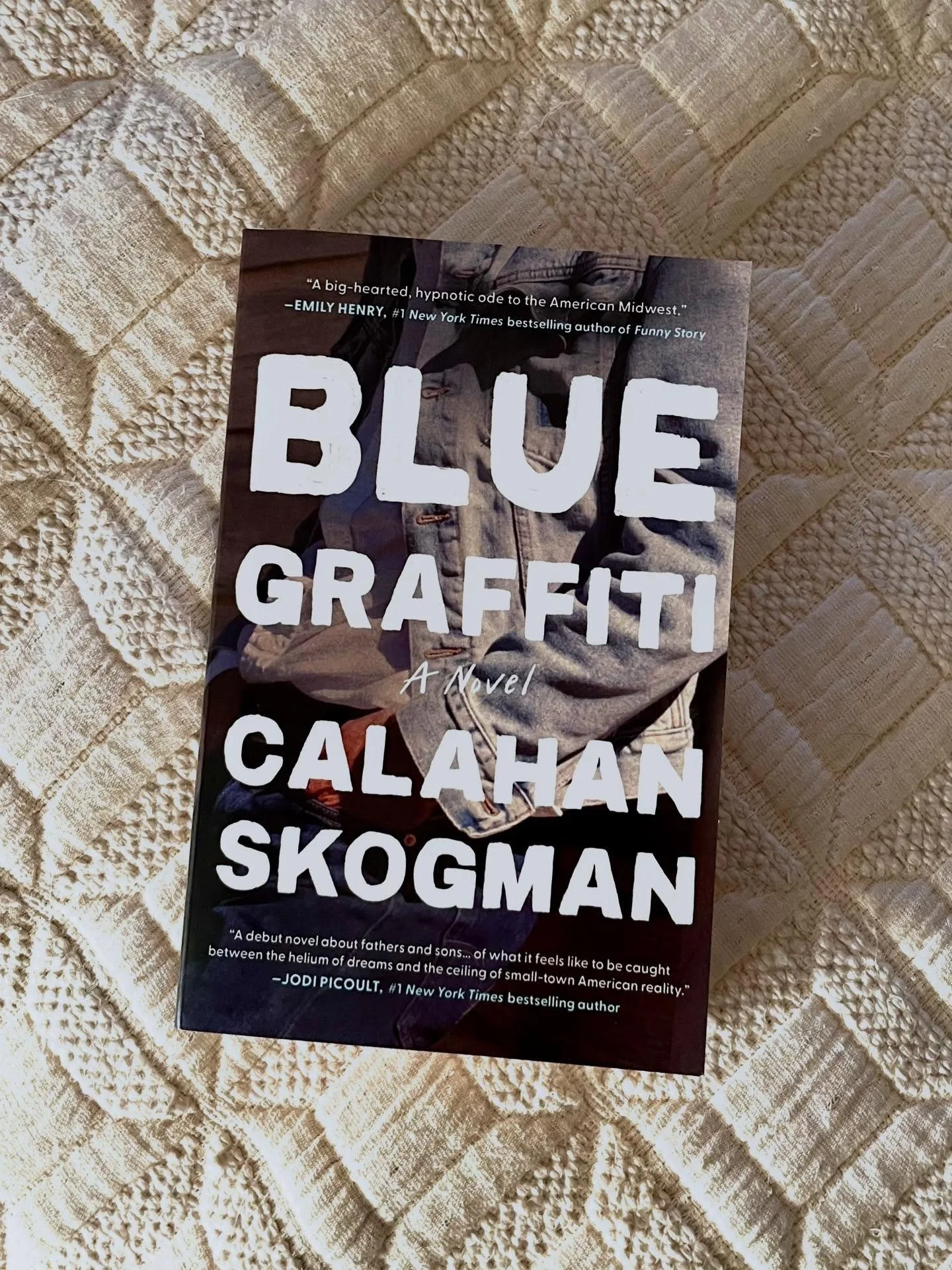 Happiest of paperback pub days to @calahan.skogman! 🌹 

&quot;Blue Graffiti is a big-hearted, hypnotic ode to the American Midwest, the waning days of youth, and the power of love to break, heal, and remake us a thousand times over. An emotional and