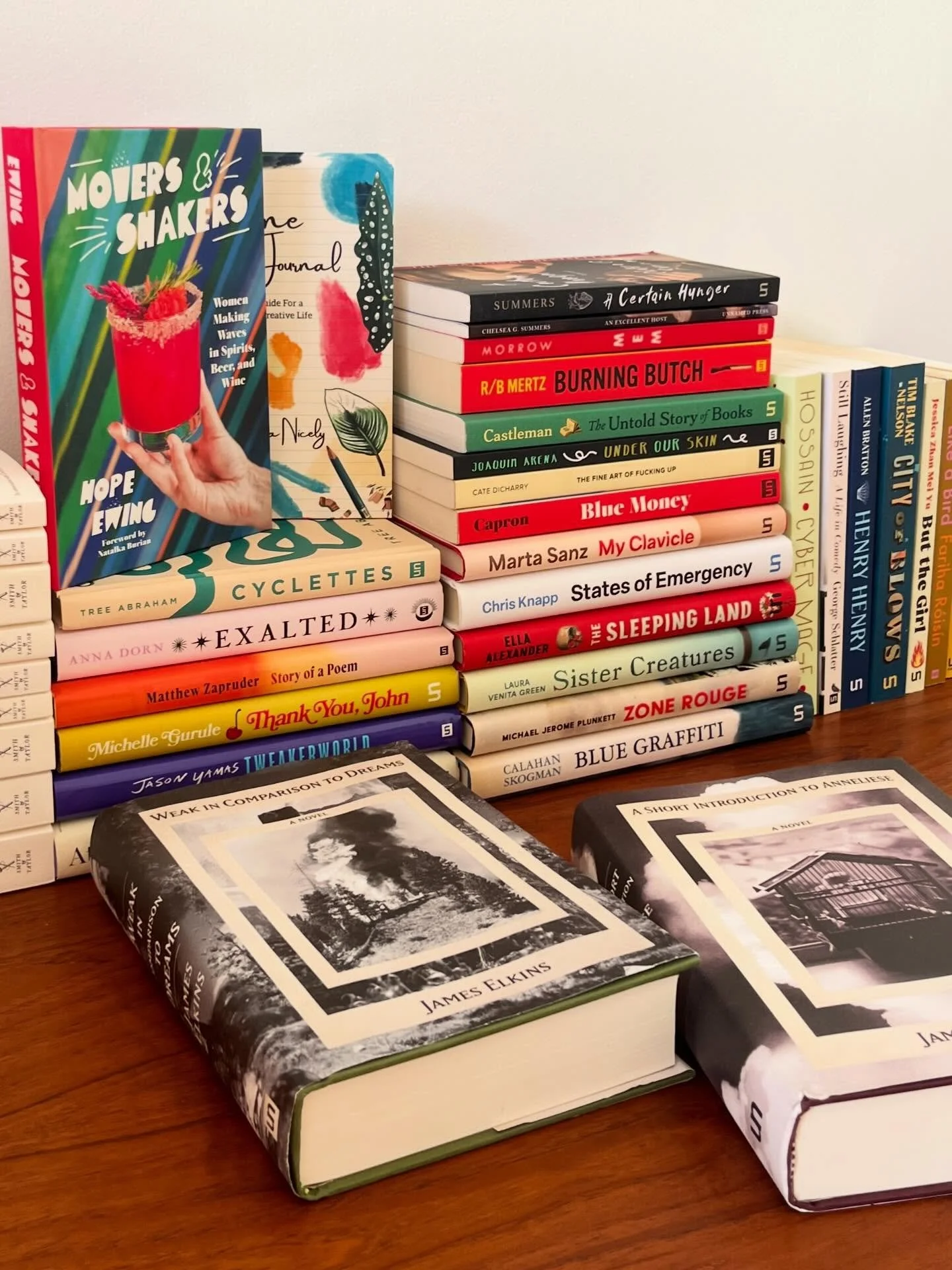 Our holiday website sale goes through 12/12 at unnamedpress.con! 🎁 

Get 20% off all titles including FIRST EDITIONS of Weak in Comparison to Dreams! 

And get one @smithandtaylorclassics notebook get one 25% off!

✨