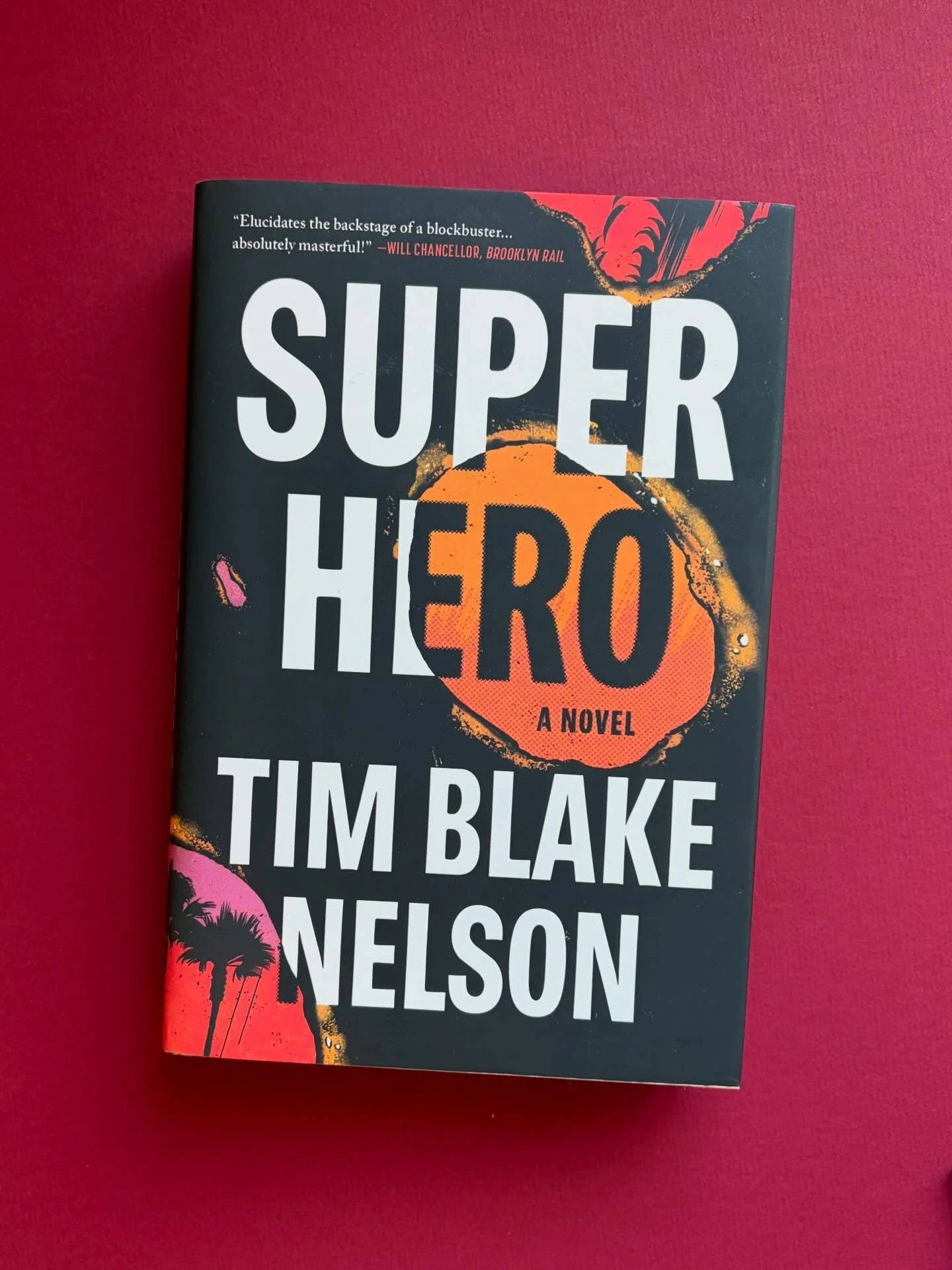 Happy publication day to Tim Blake Nelson's second novel SUPERHERO! 

Available now wherever books are sold and on sale at unnamedpress.com ✨ use code HOLIDAY20 for 20% off