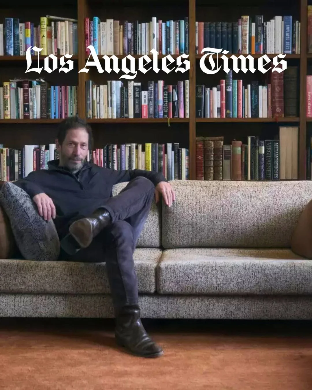 Celebrate SUPERHERO's pub day by having a look at #TimBlakeNelson 's feature in the @latimes! 🔥 linkinbio.

Thank you to @paperhaus and @sophiakercher! and shout-out to Mr. Salty. 

#newbooks #hollywoodnovel