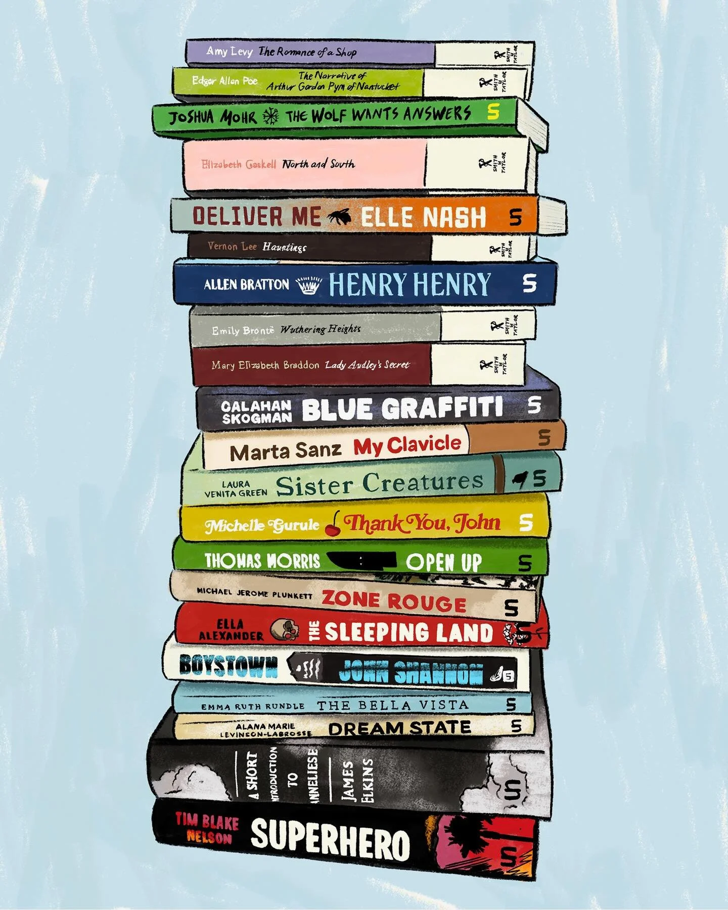 Happy New Year from all of us at Unnamed Press! Here's to our 2025 titles, looking forward to 2026. 🥂

Use code HOLIDAY20 for 20% these titles until New Year's Day. 🤍

Illustration by @jayafish 

@chris_heiser @cassidykuhle @brandonlgtaylor @alliso