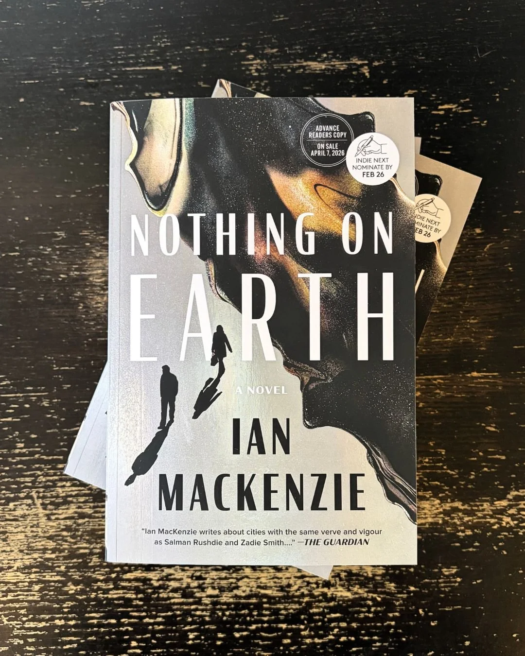 A @publisherswkly STARRED review for Ian Mackenzie's NOTHING ON EARTH coming 5/26/26! 💫

Preorder now at unnamedpress.com 💫 Contact info@unnamedpress.com to request a physical review galley 💫