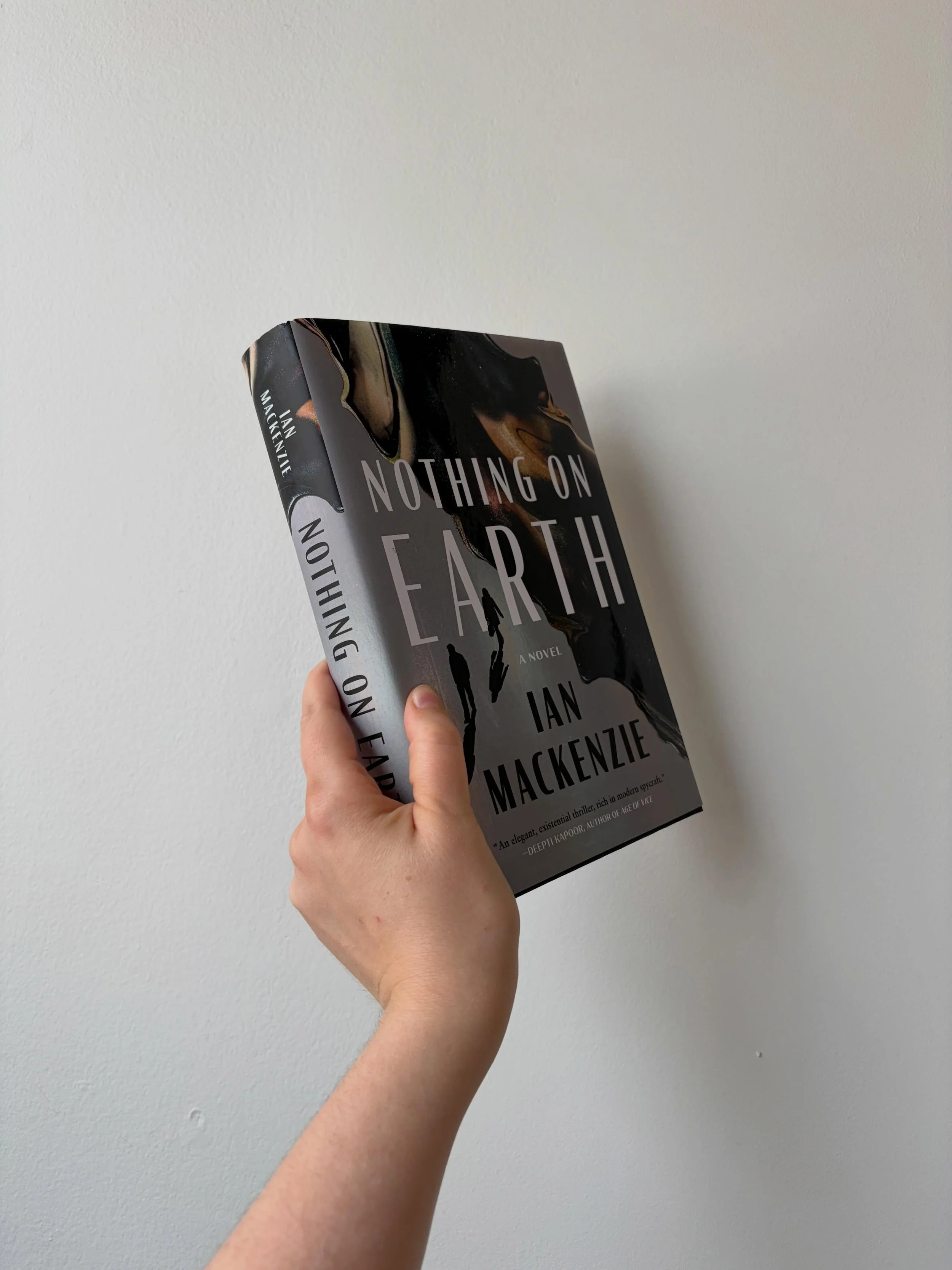 On shelves now: Ian MacKenzie's literary spy thriller NOTHING ON EARTH! Get 15% off this title and more when you order at unnamedpress.com 🛸