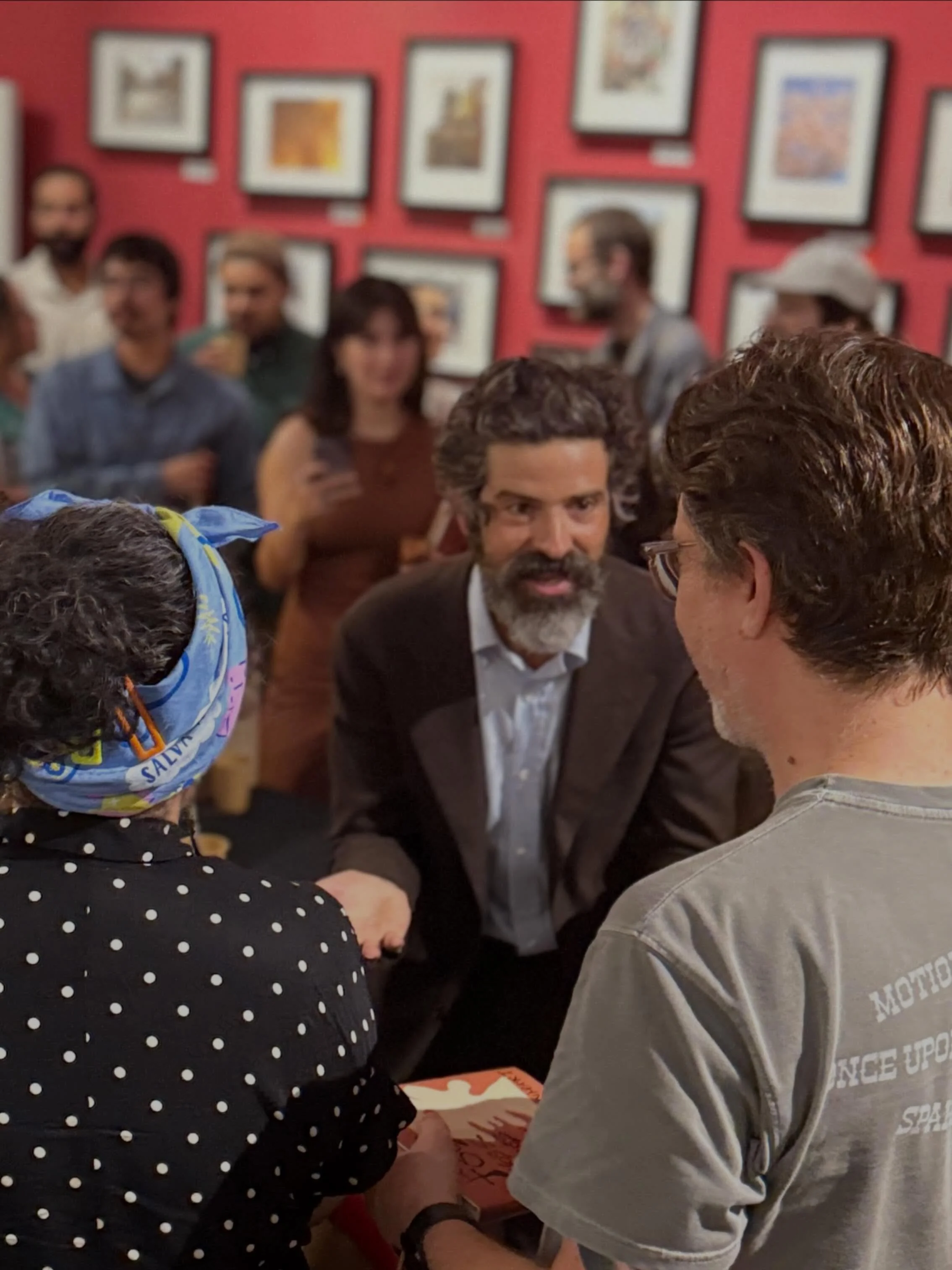 LOS ANGELES came out for @devendrabanhart @northfigbookshop last night! 🌟

All the most beautiful people were there to enjoy drinks, jazz, scents, free therapy, also mimes and we can&rsquo;t thank you enough!

Special thanks to @sydbotanica and @leg
