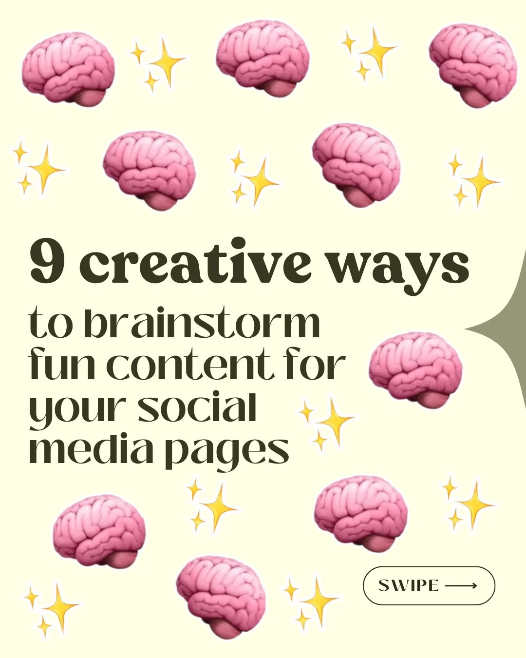 coming up with ideas for content can be SUPER hard &hellip; but it doesn&rsquo;t have to be ✨ swipe for some inspo 🫶🏻
&bull;
&bull;
&bull;
🏷️ [ content ideas , ideas for what to post on social media , easy ways to brainstorm , fun and original con
