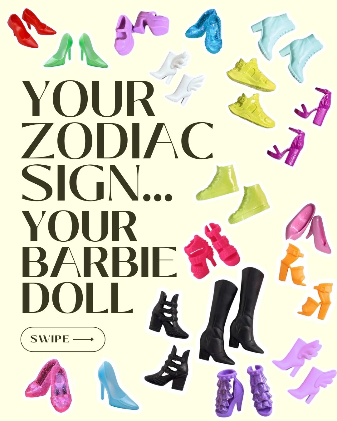 every couple of weeks I keep saying to my husband &ldquo;I wanna go on fb marketplace and buy a big tub of someone&rsquo;s old, random assortment of Barbie&rsquo;s and I fear it&rsquo;s now or never 💓 which Barbie did u get? 👀 lmk below ⬇️