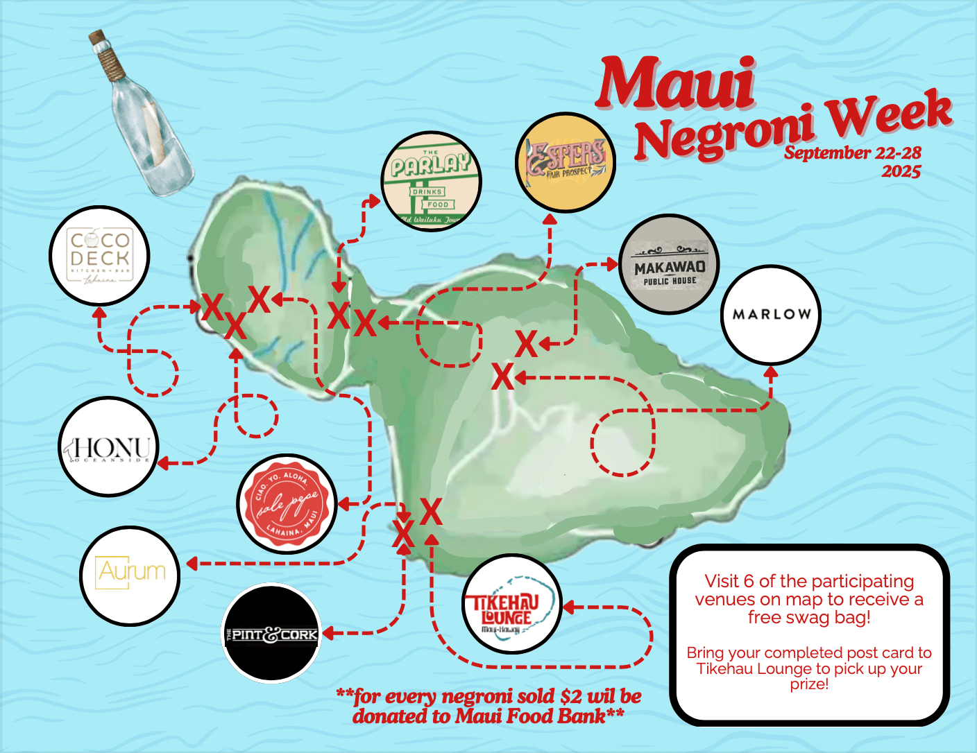 Negroni Week at Coco Deck Lahaina