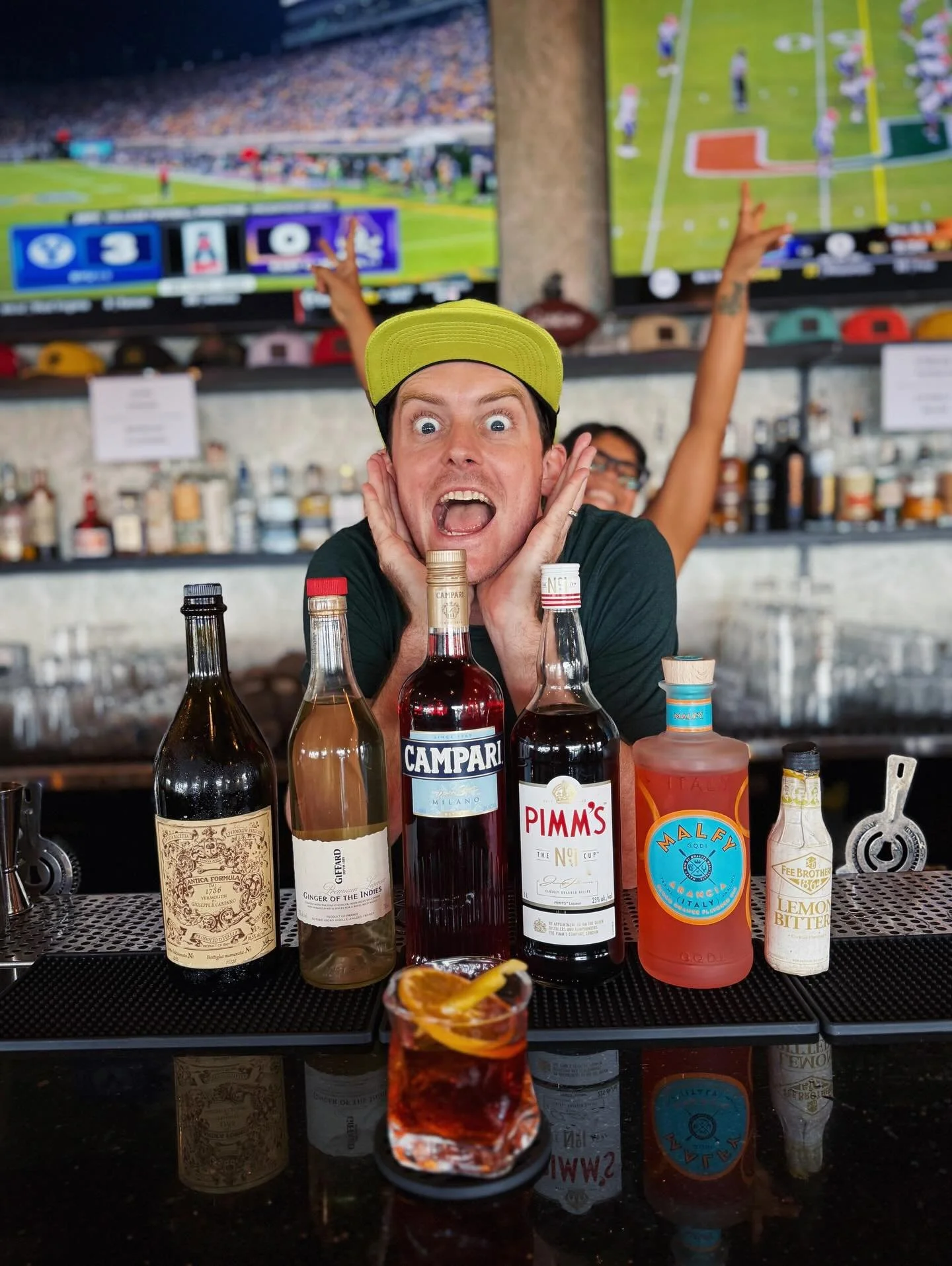 #MauiNegroniWeek ends this Sunday! 🍊🥃 Come by @cocodecklahaina and try our signature Stick A Pimm In It Negroni, and toast to @mauifoodbank 

Make sure to go see our friends across the island to complete your passport! 🧡
@estersmaui 
@theparlaymau