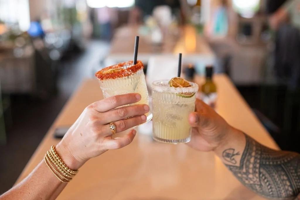 Cheers to margaritas, happy hour specials, and oceanfront views at Coco Deck 🍹 Nothing better than clinking glasses with your favorite people as the sun goes down⁠
⁠
📸 Erika Meadows