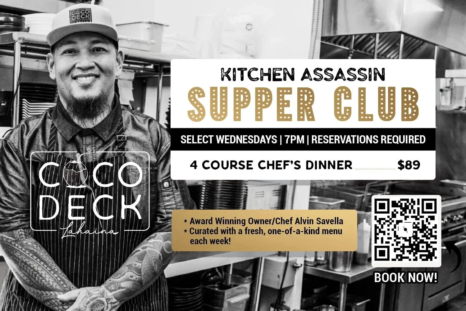 KITCHEN ASSASSIN SUPPER CLUB | SEPTEMBER 2