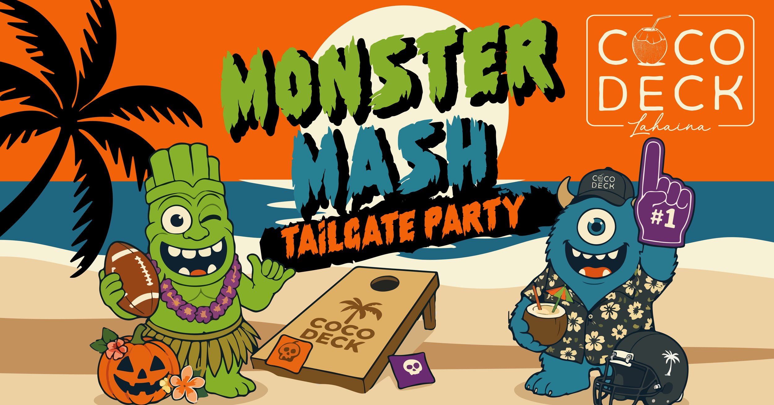 Halloween Tailgate Party at Coco Deck Lahaina