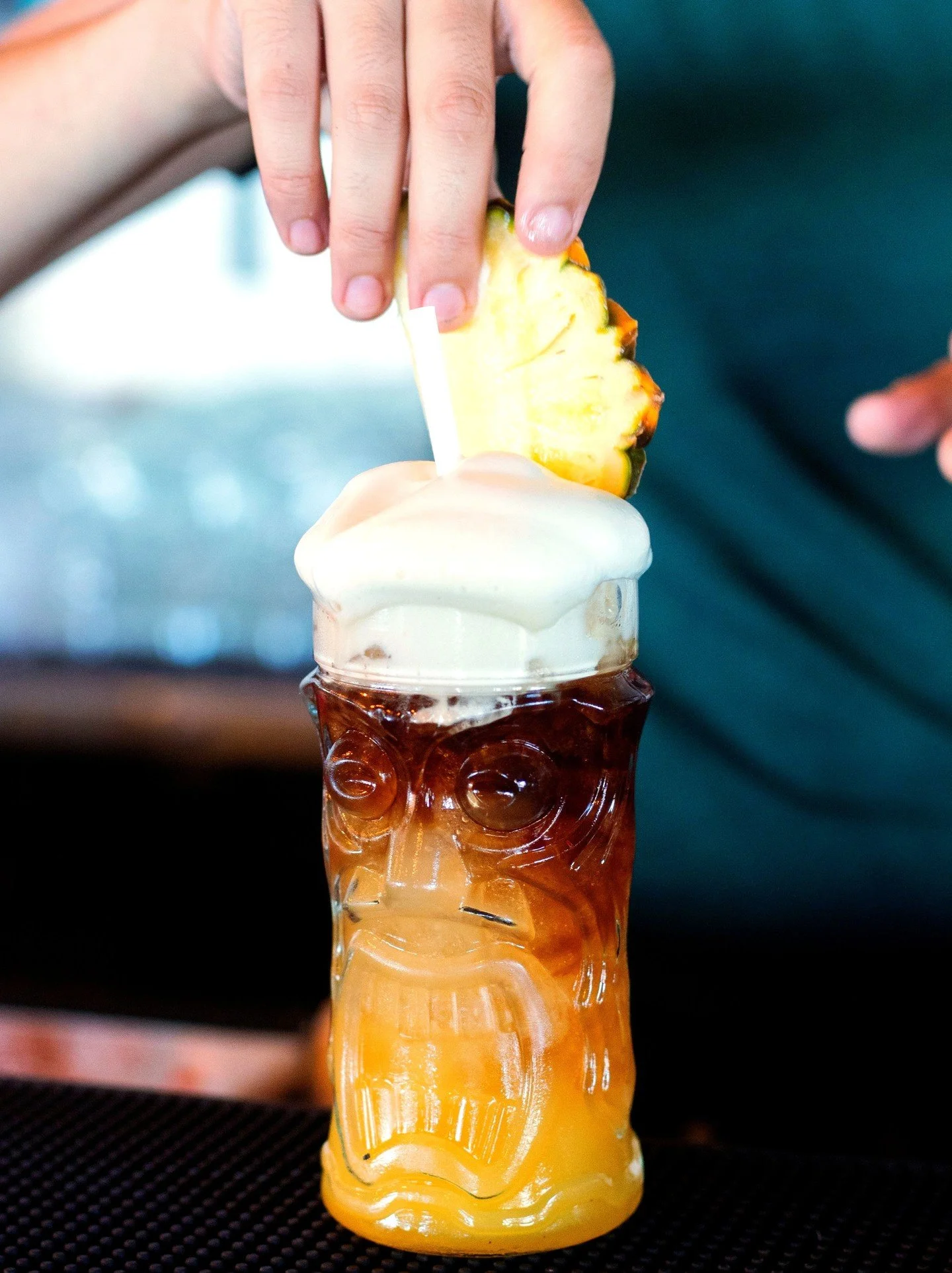 Serving up a little liquid aloha🌴 The Front Street Mai Tai is tropical, refreshing, and always a good idea!⁠
⁠
📸 Erika Meadows