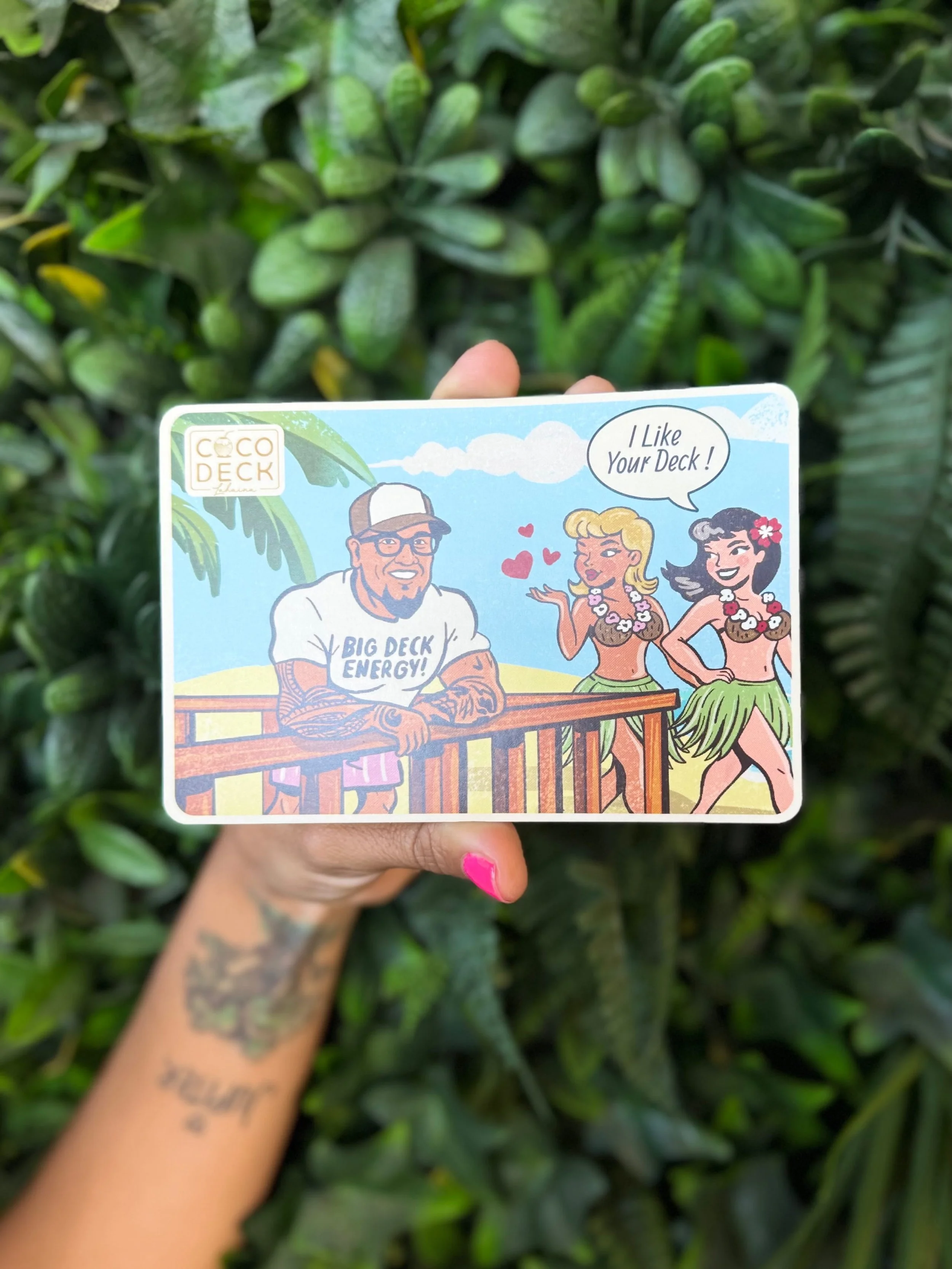 Coco Deck Postcard