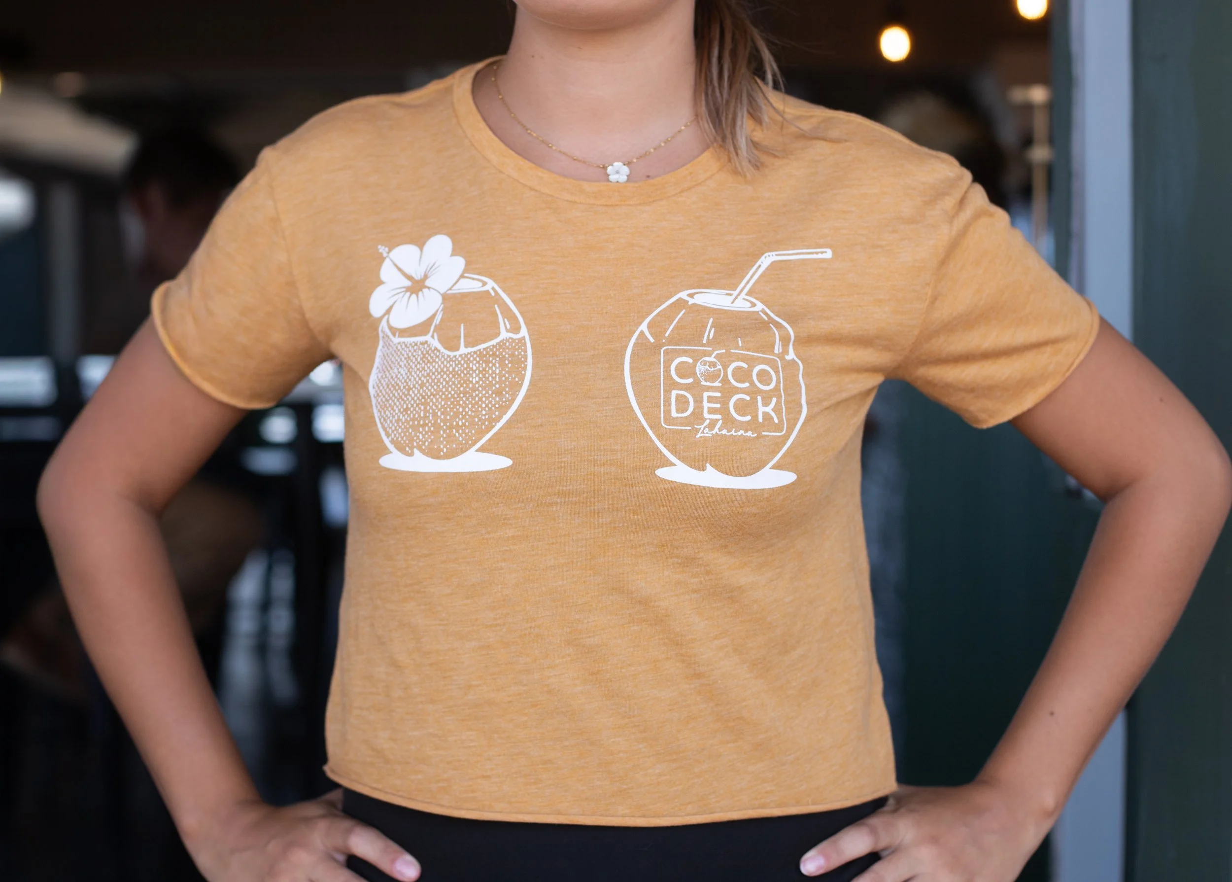 Coconuts T-shirt - Gold.jpg