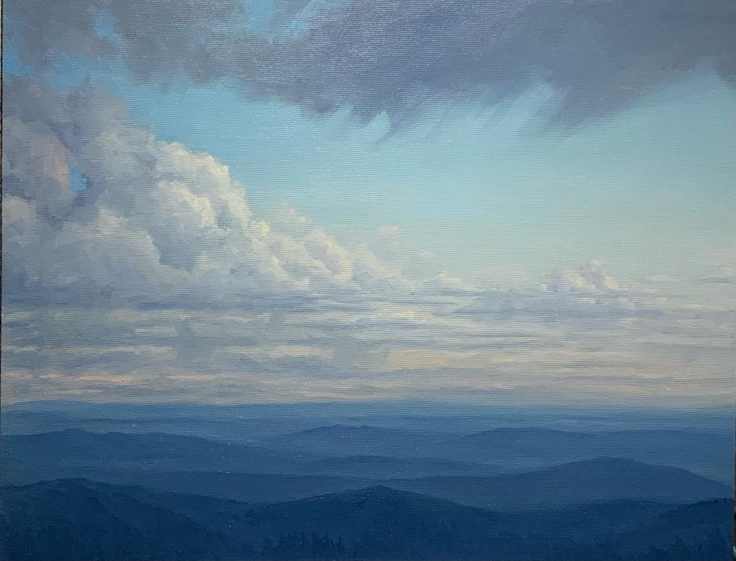 Tiger Mountain Clouds (Plein Air) | 11x14 (2022) | Sold