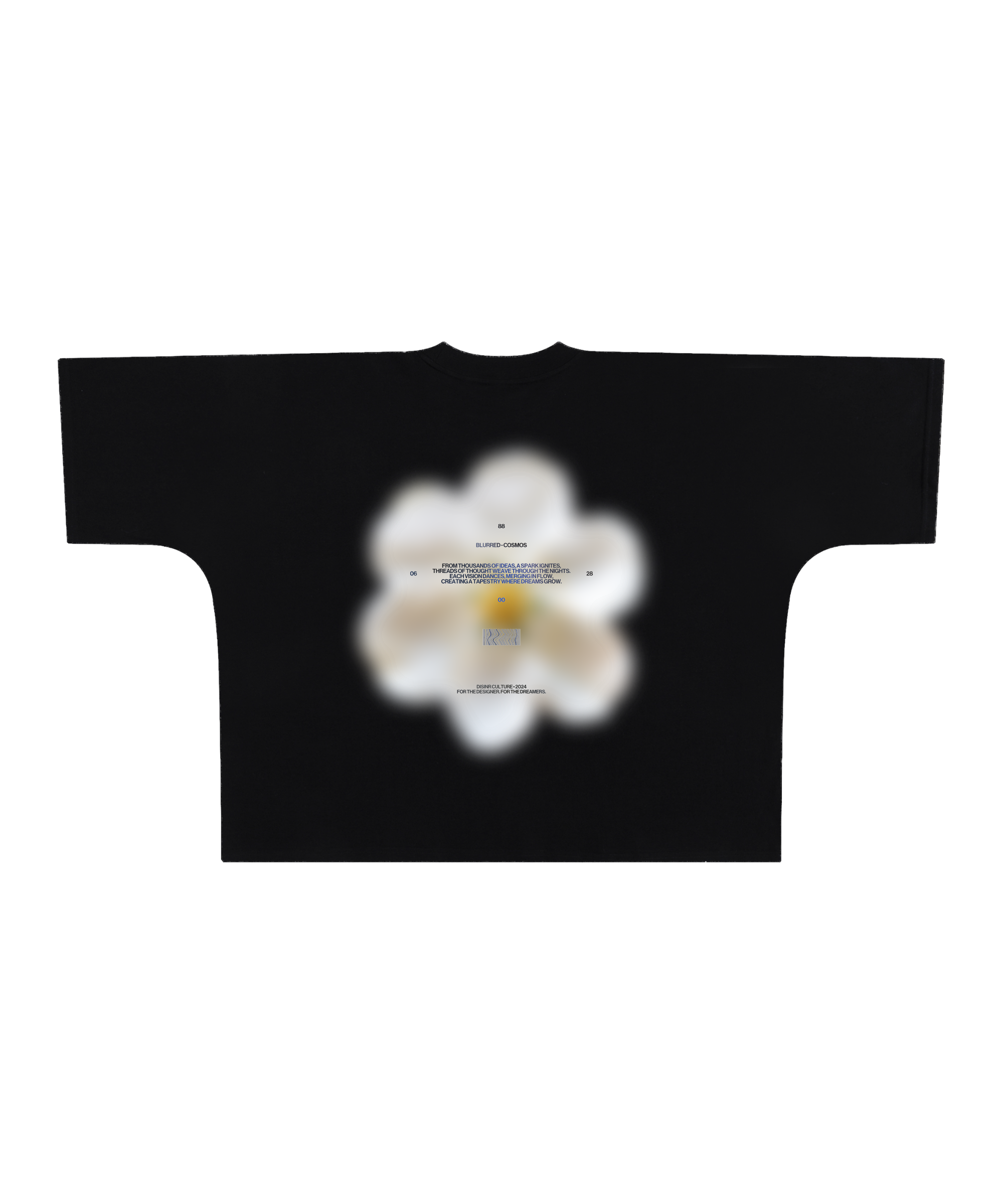 Blurred Cosmos Oversized Widefit Shirt