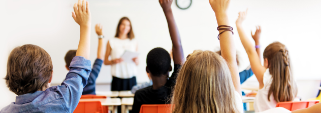 Children in a classroom