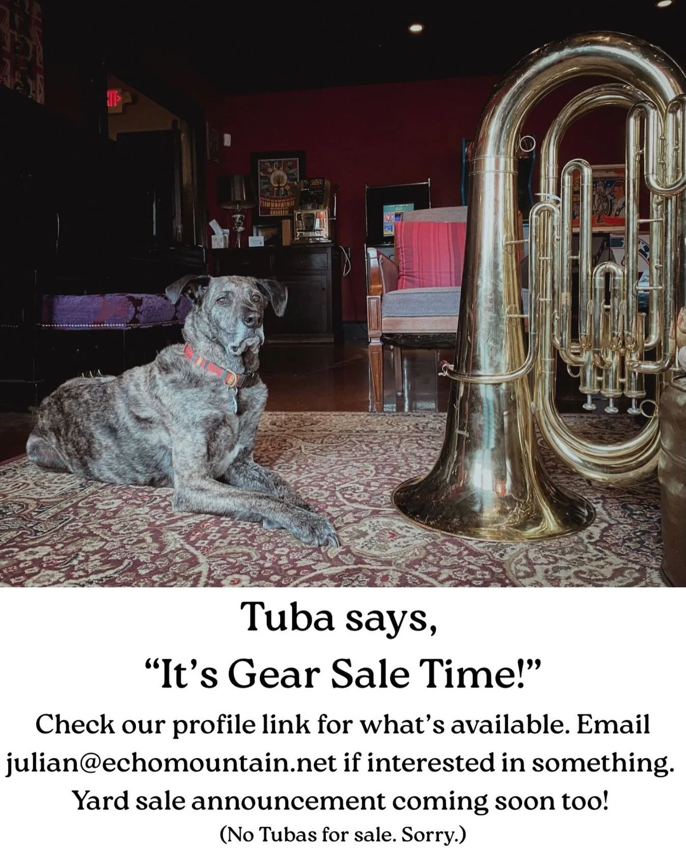 Time to #treatyoself and buy something off our available gear list. If you see something you&rsquo;re interested in, please email Julian@echomountain.net!
.
Link to list is in our bio.