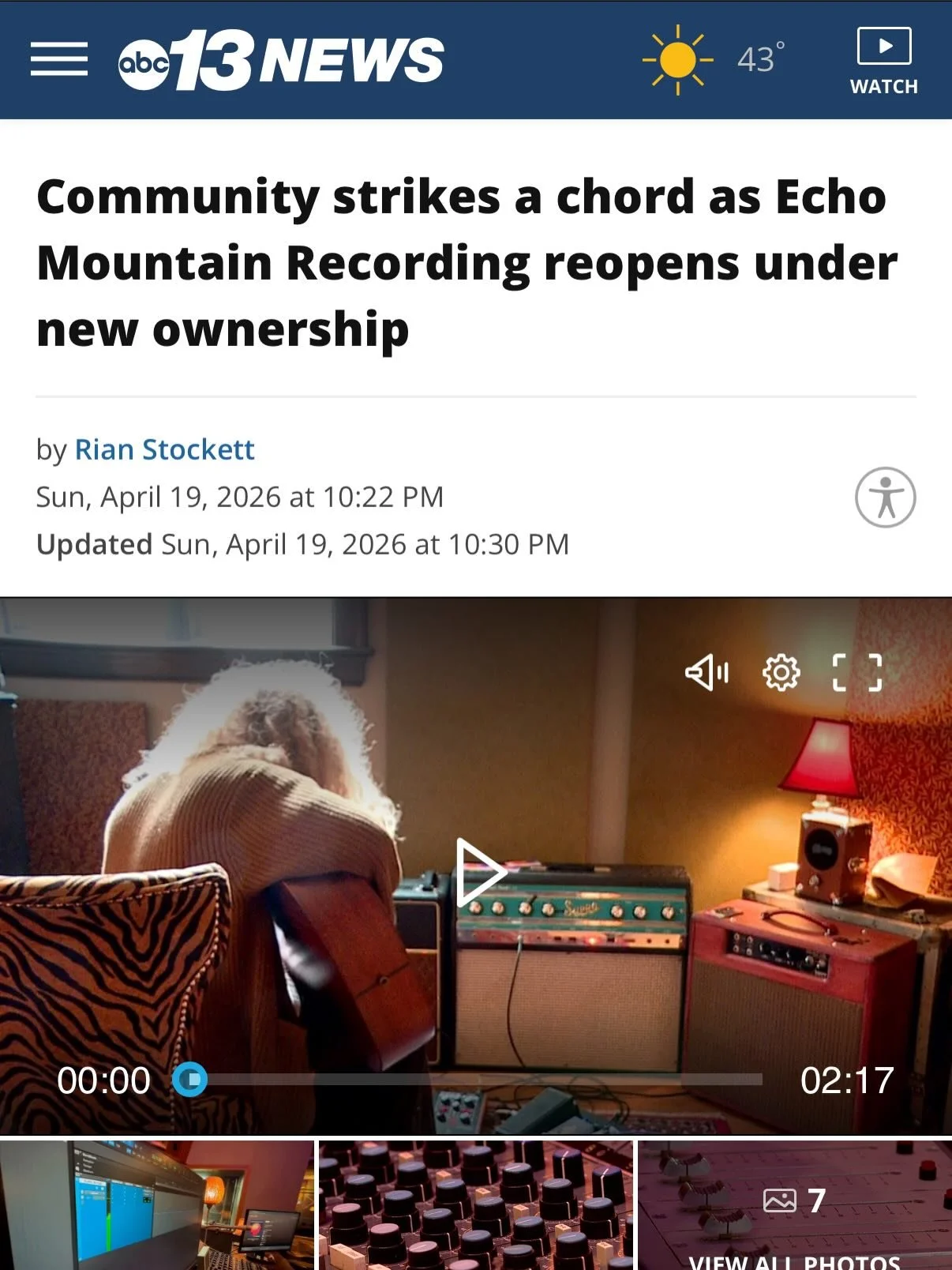 Now *that* was a party. More pics soon, we are still basking in all the love shared by this community! Thank you @wlos_13 crew for stopping by and telling our story. Link in bio.