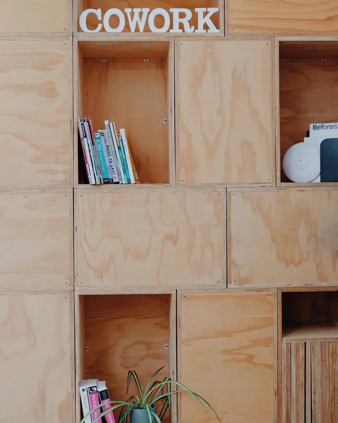 Ply furniture in collective space