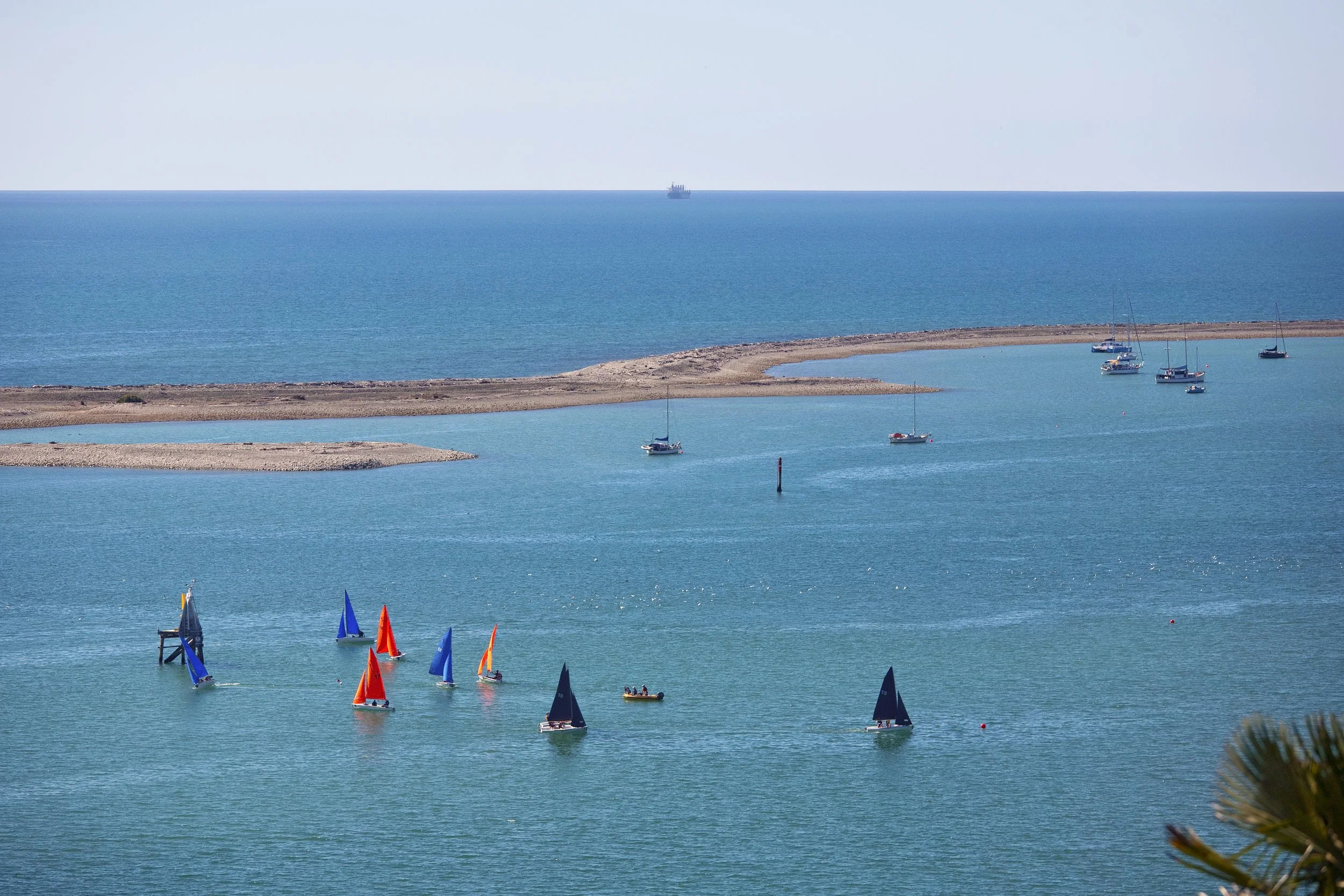 View of Nelson Haven from North Eastern deck of home alteration