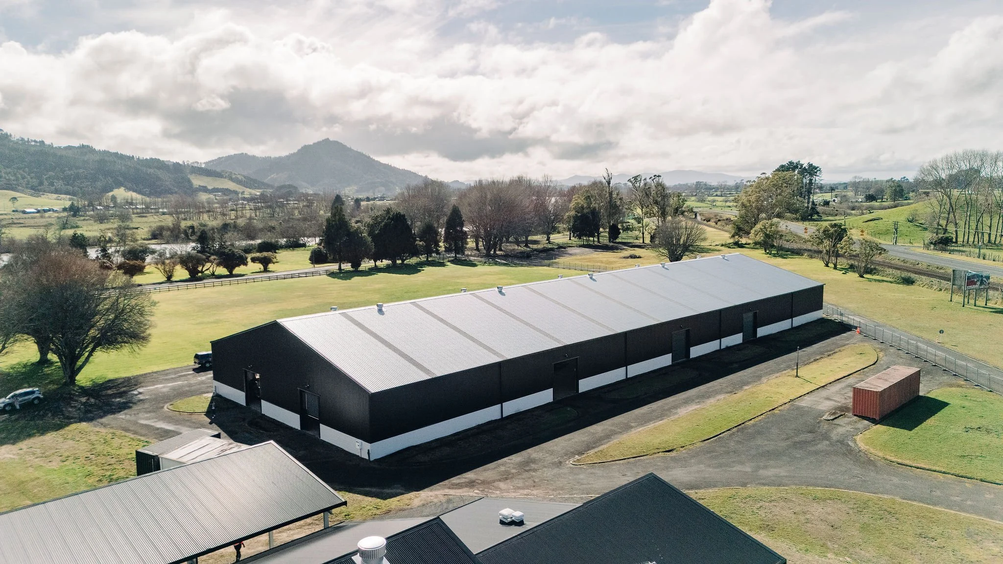 Area shot of the upgraded Hopuhopu sports facility in Ngāruawāhia Waikato