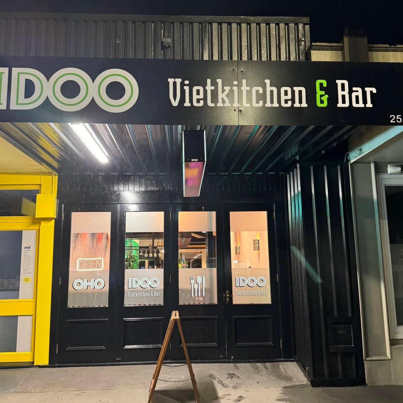 Exterior from Queen Street of Idoo designed by Waka Group