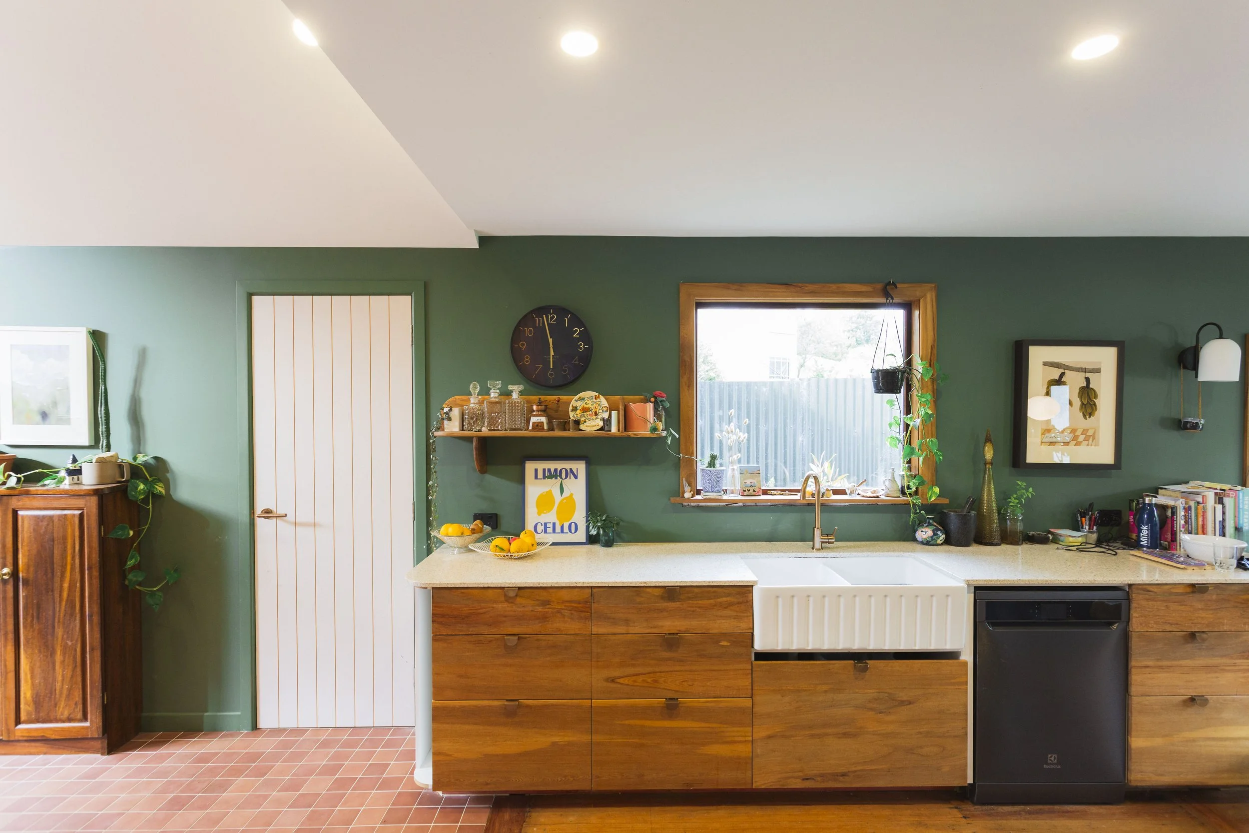 Kitchen area, alteration, Rimu St,Nelson by Lauren Luff